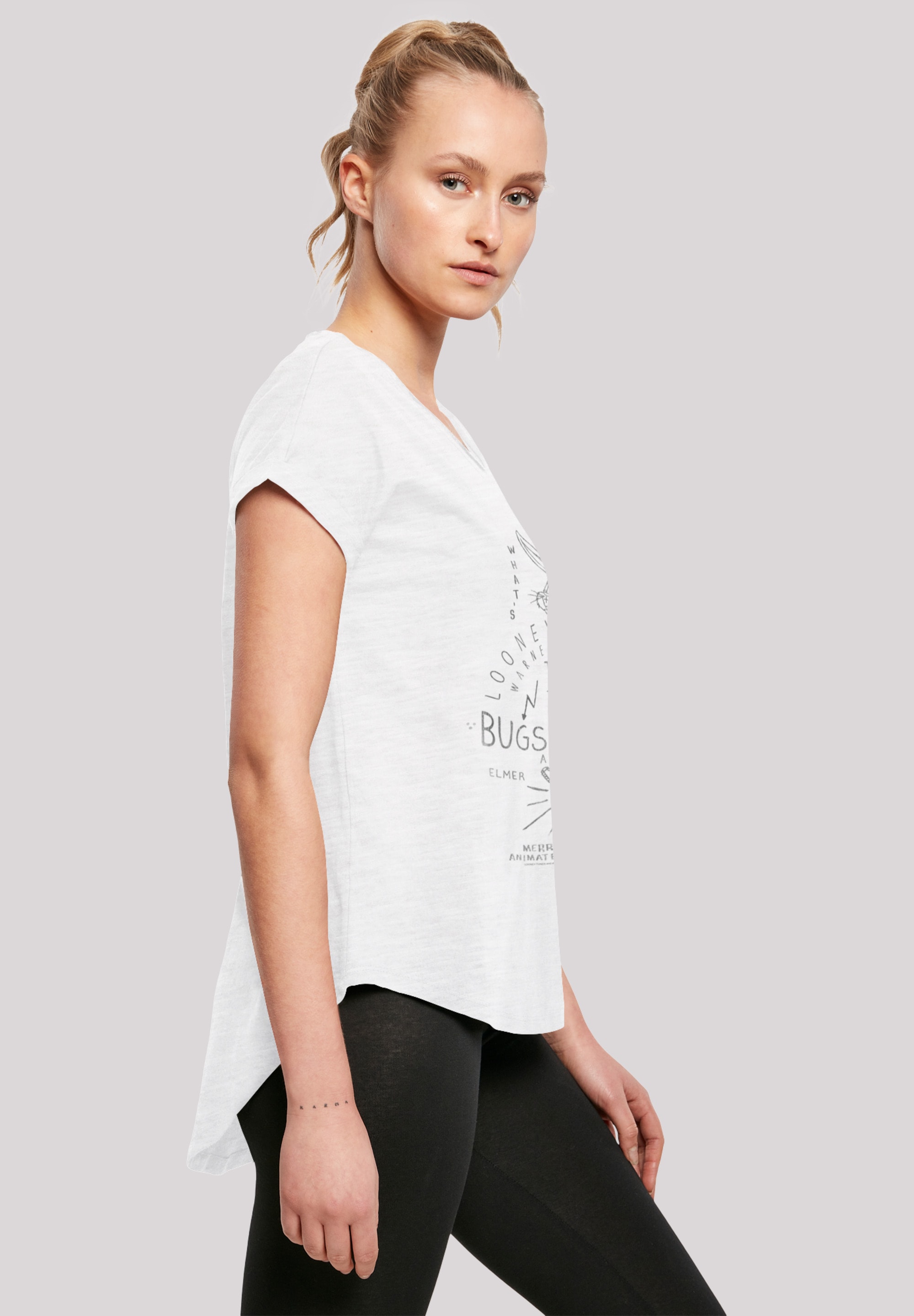 F4NT4STIC Kurzarmshirt »F4NT4STIC Damen«, (1 tlg.)