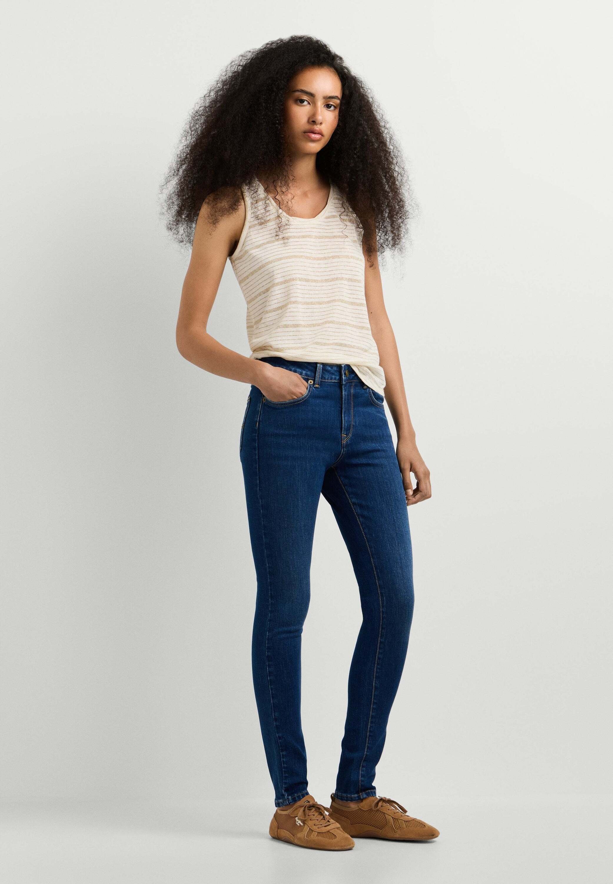Pepe Jeans Skinny-fit-Jeans »skinny fit jeans SKINNY JEANS MW REGENT«