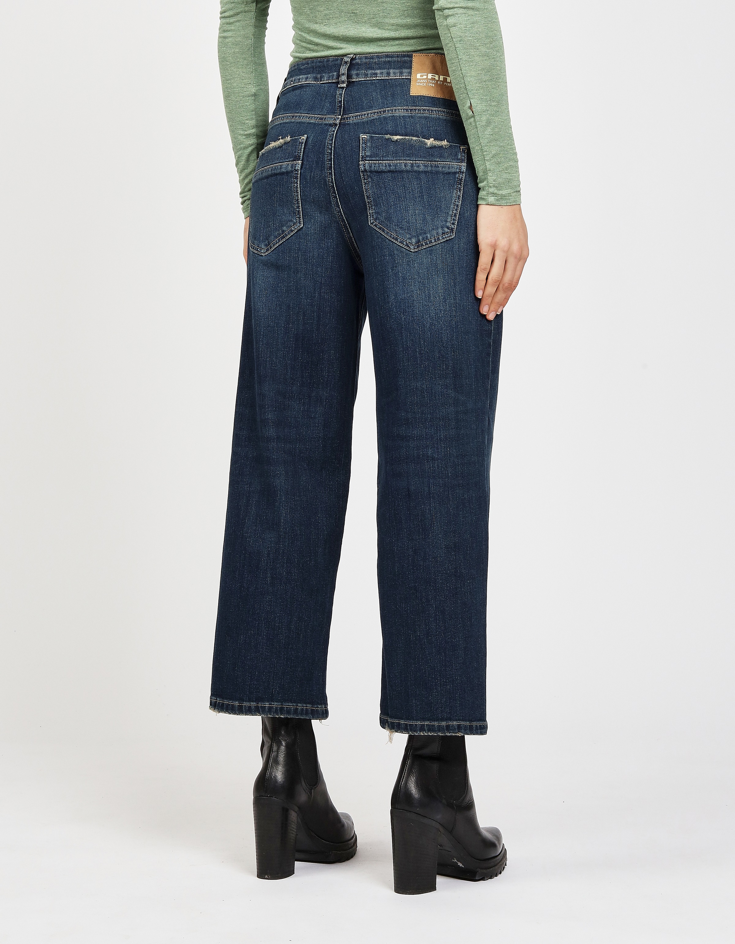 GANG Weite Jeans "94CAROL", in leichter Sommer-Qualität günstig online kaufen