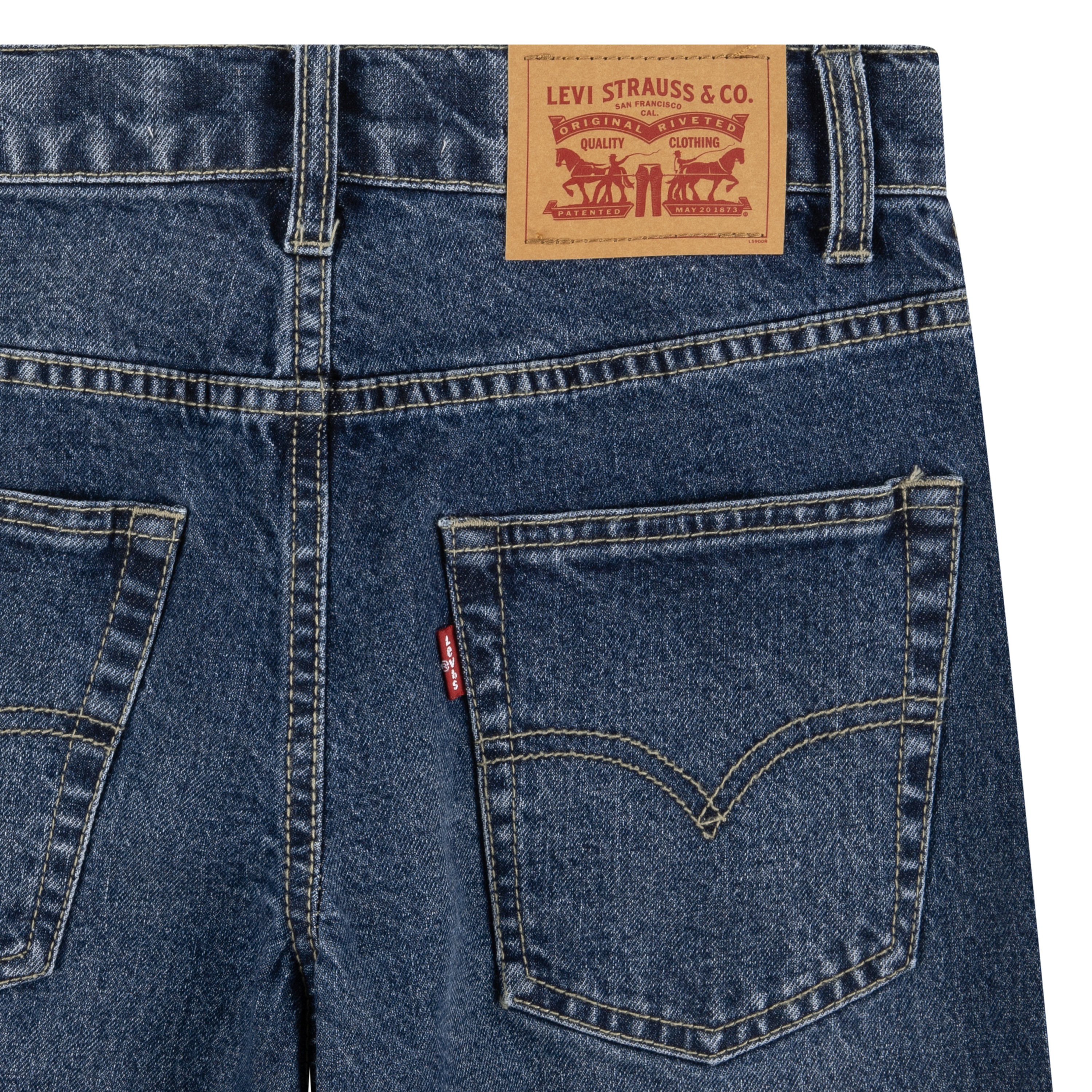 Thumbnail - Levis Kids 5-Pocket-Jeans "LVB 578 BAGGY JEANS" Baggy-Silhouette, locker und lässig