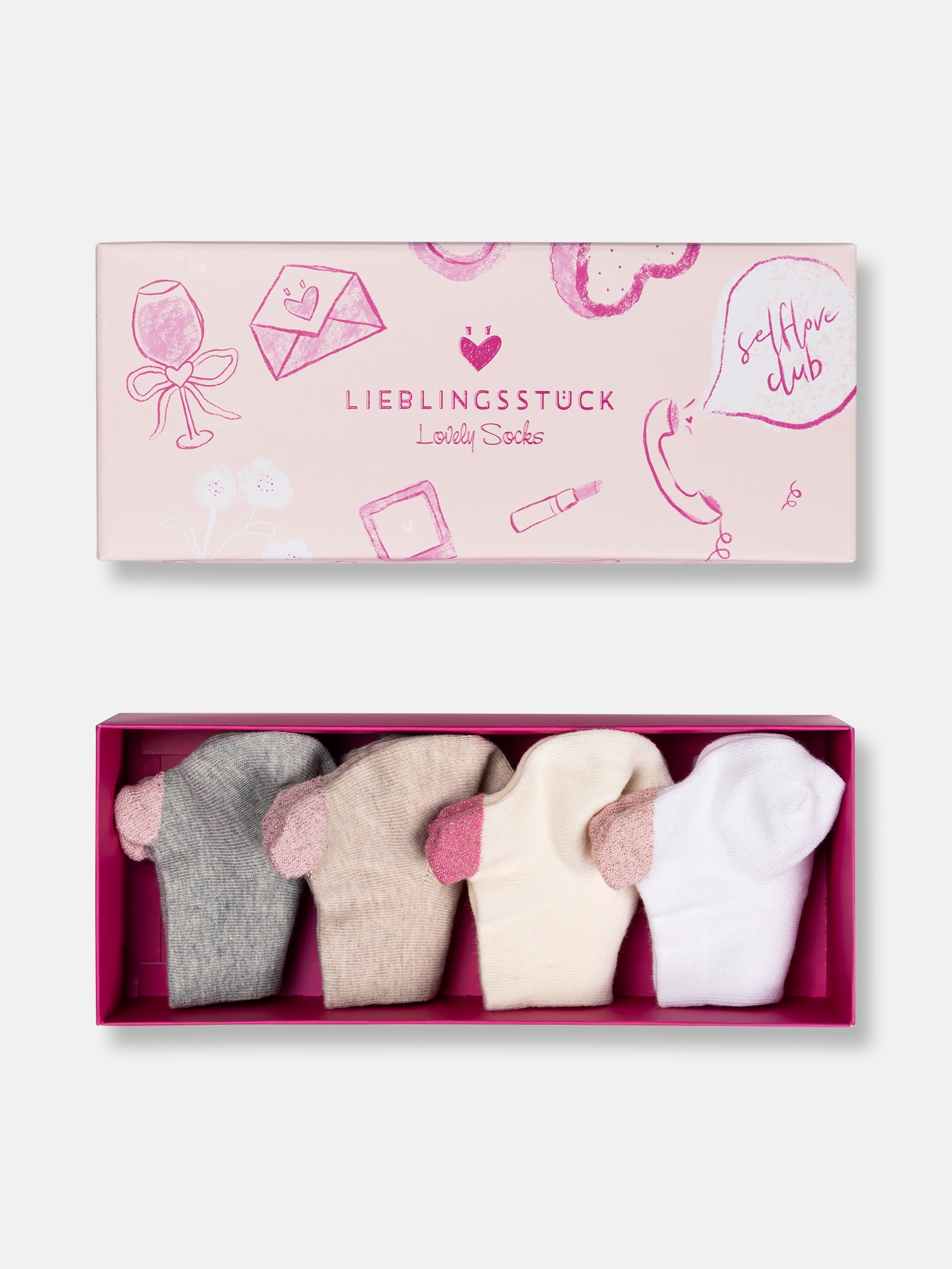 Lieblingsstück Kurzsocken "LIEBLINGSSTÜCK KellyEp - Geschenkbox - Sneaker" günstig online kaufen