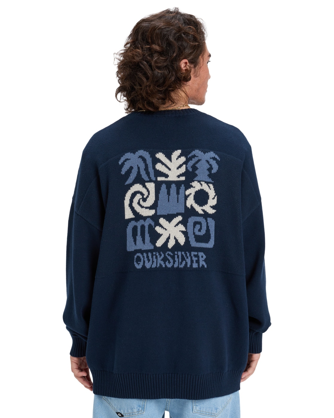 Quiksilver Pullunder »Devils Jacquard Logo«