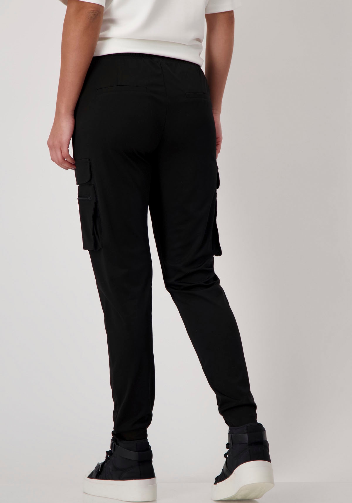 Monari Jogger Pants, mit aufgesetzten Taschen