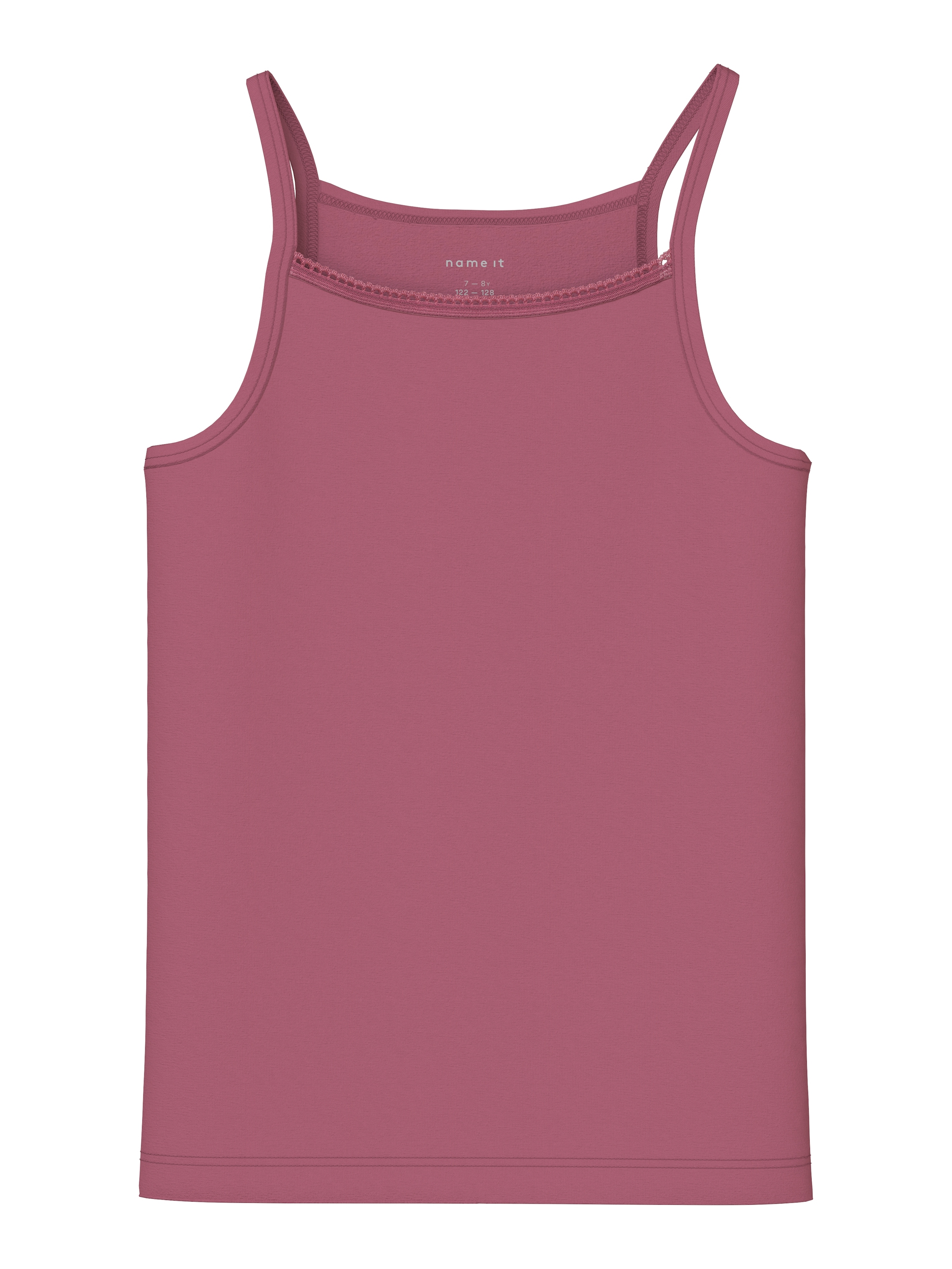 Name It Unterhemd »NKFSTRAP für Mädchen mit Stretchkomfort im 4er-Pack« Packung, 4 Stk. bedruckt, casual, regular fit, Baumwollmischung, Rundhals