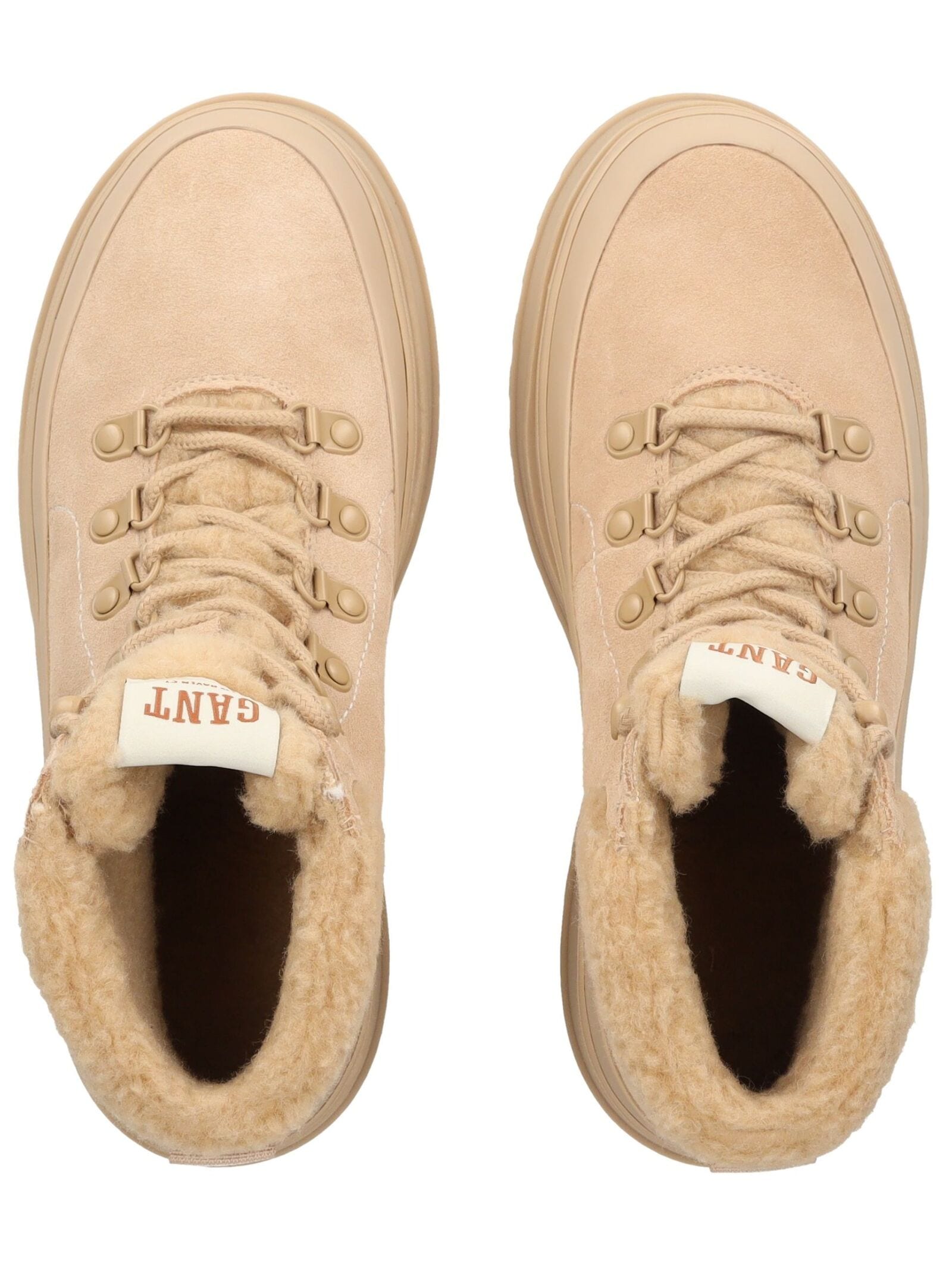 Gant Schnürstiefelette »Gant Stiefelette Lederimitat/Textil«