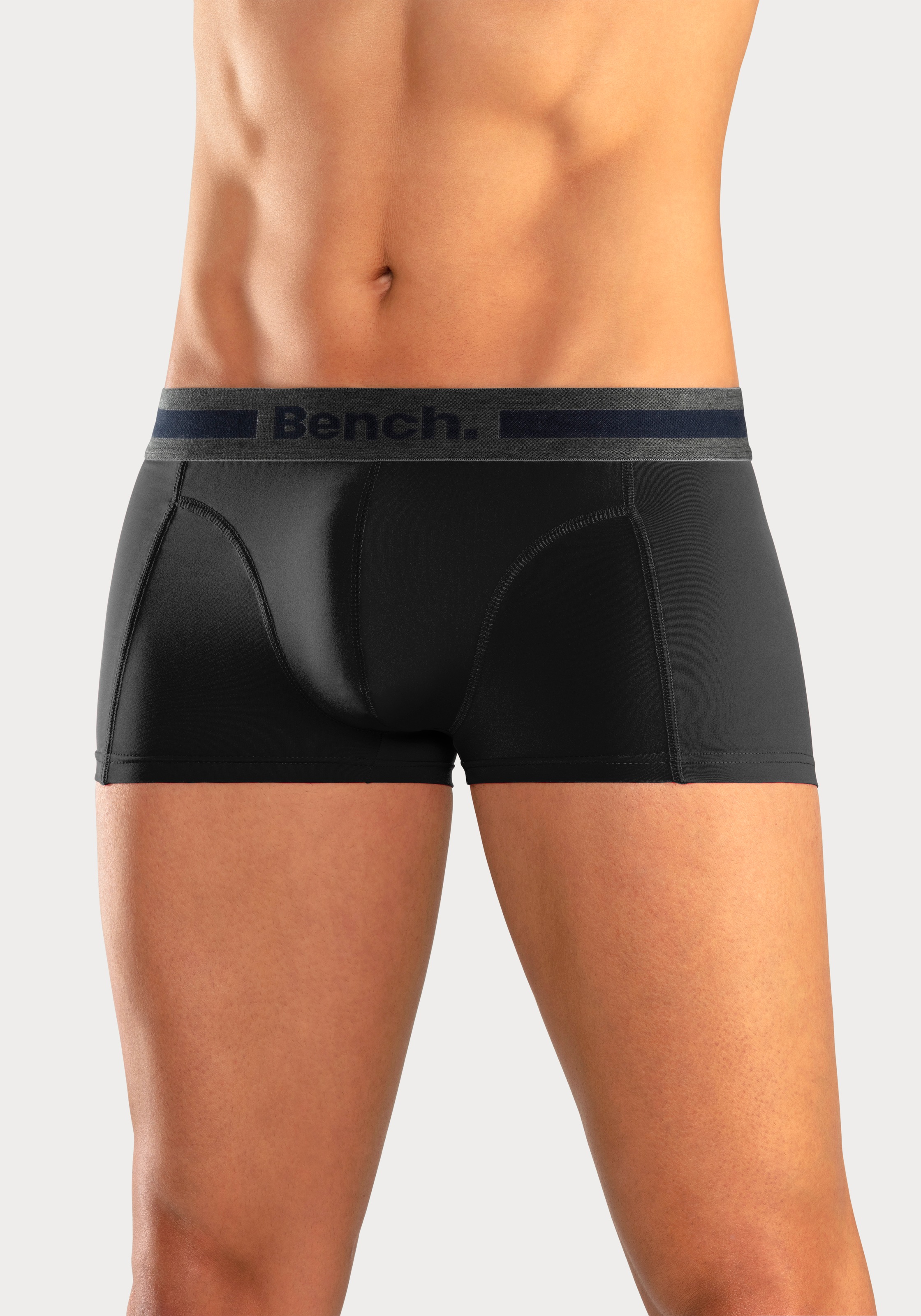Thumbnail - Bench. Funktionsboxer "Boxershorts für Herren" Packung, 4 Stk. Unterhosen aus Microfaser