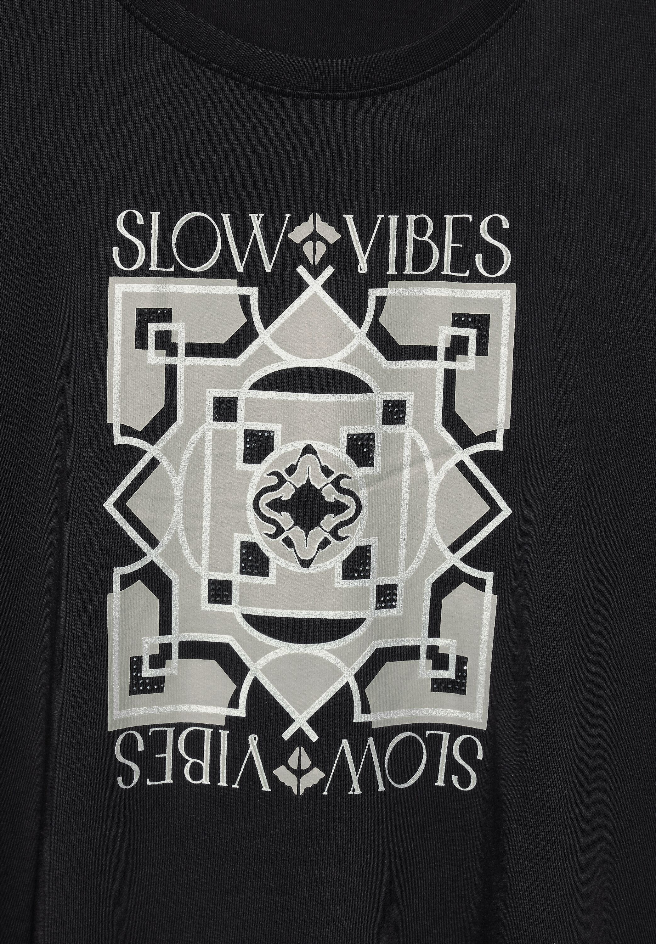 STREET ONE 3/4-Arm-Shirt, mit Rundhalsausschnitt