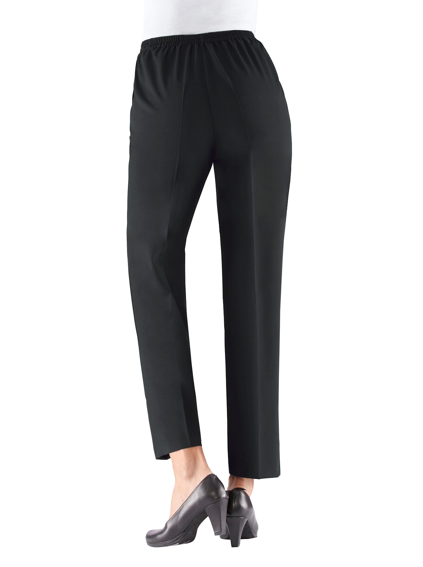 Come On Damen Schlupfhose Schwarz Extrakurz 245 2
