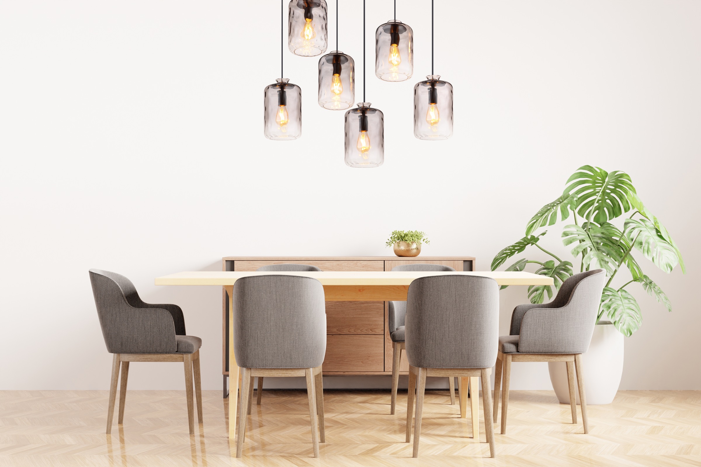 GLOBO LIGHTING Hängeleuchte »DARINA« E27 1 Stk. Hängelampe Esszimmer-Leuchte Esstischleuchte Wohnzimmer