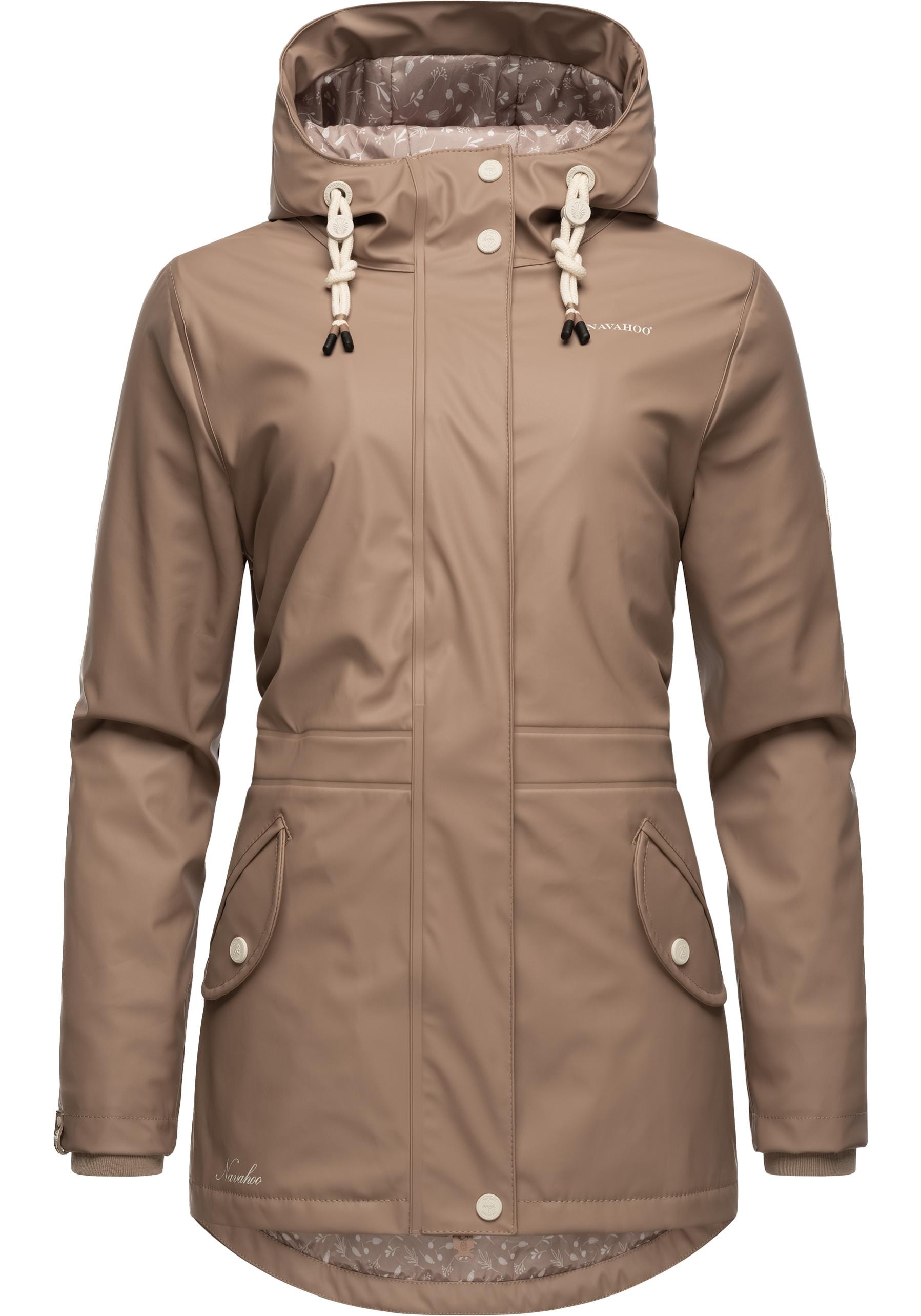 Navahoo Regenjacke "Oceans Heart" mitKapuze stylischer wasserdichter Regenm günstig online kaufen