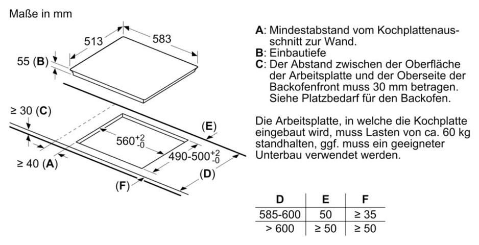 BOSCH Induktions Herd-Set »HND675LS61«, HEA578BS1, mit Teleskopauszug nachrüstbar, Pyrolyse-Selbstreinigung