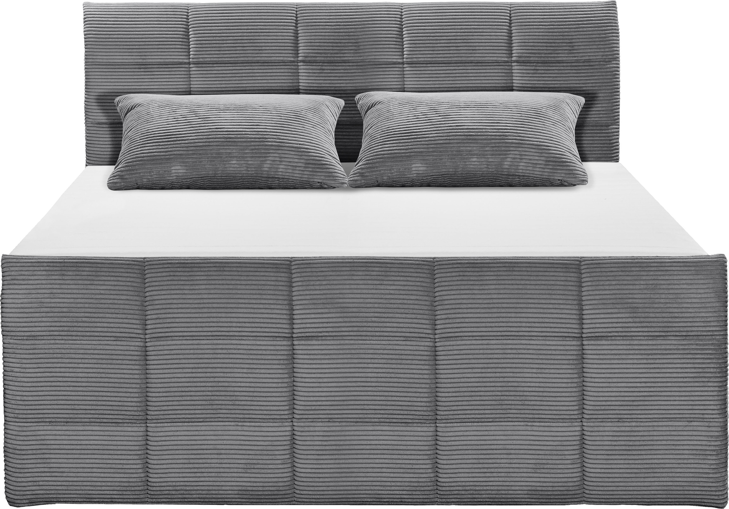 ED EXCITING DESIGN Boxspringbett »Bolivia«, harte Seite mit Kokosmatte, weiche Seite mit Filzabdeckung