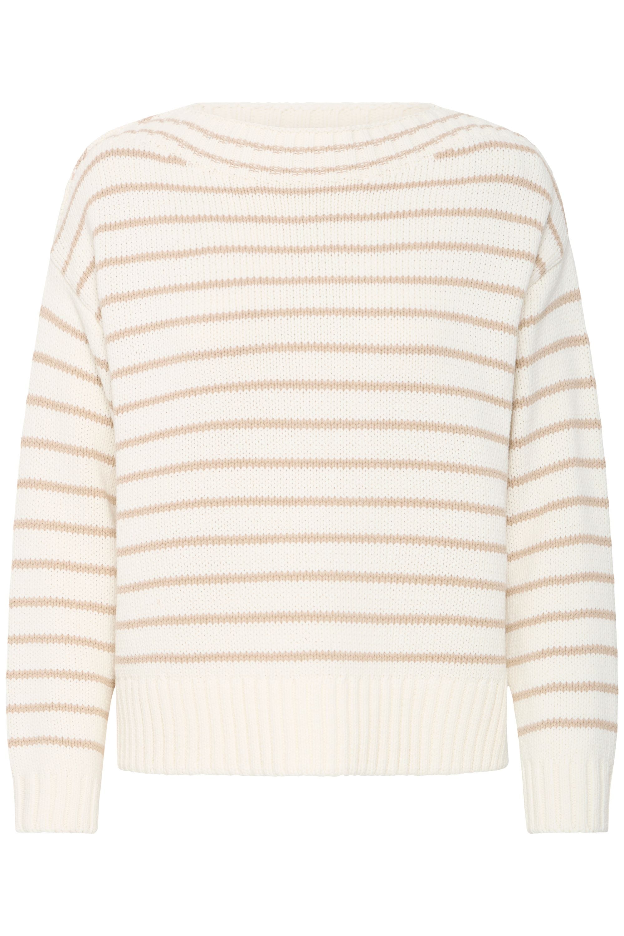 b.young Strickpullover "Strickpullover BYNAGLA STRIPED JUMPER -" günstig online kaufen