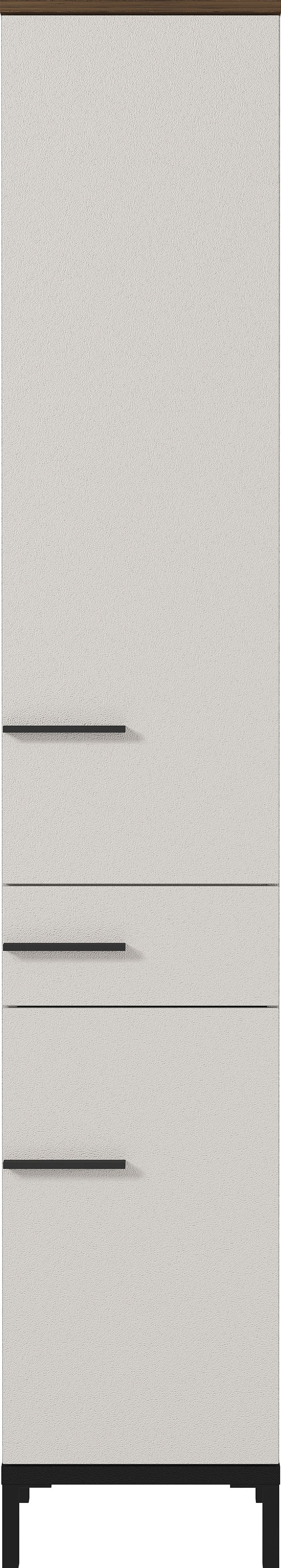 Thumbnail - GERMANIA Hochschrank "Yonkers" Hochwertige ABS-Kanten, Steggriffe und hohe Füße, Türdämpfung