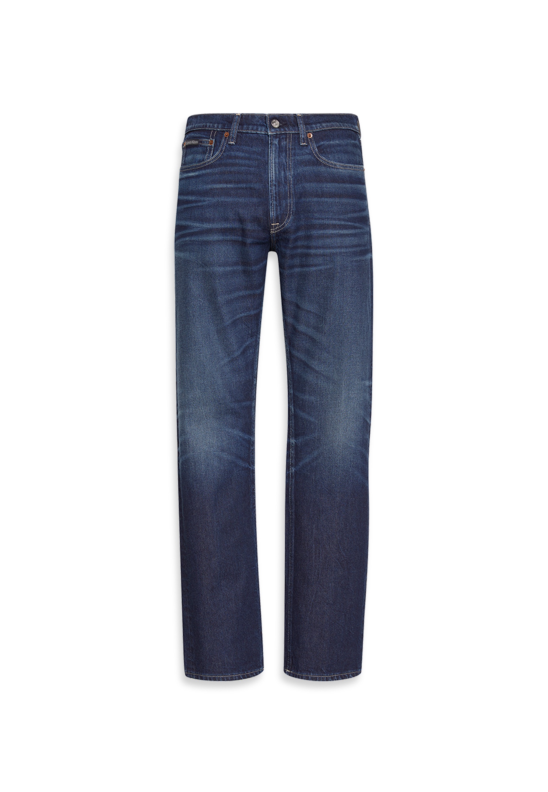 Calvin Klein Slim-fit-Jeans, used washed, Slim Straight Fit, Logopatch am B günstig online kaufen