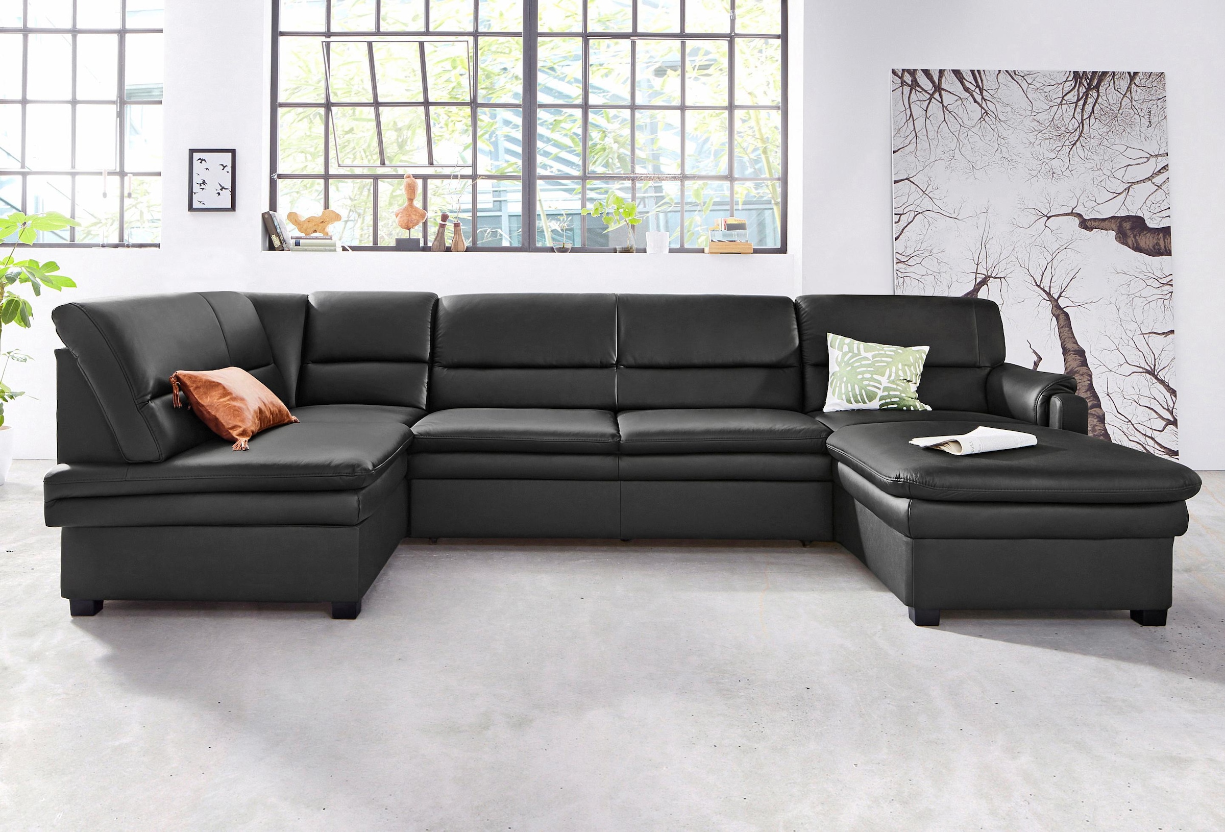 sit&more Sit&more sofa »Pisa U-Form« su Federke...