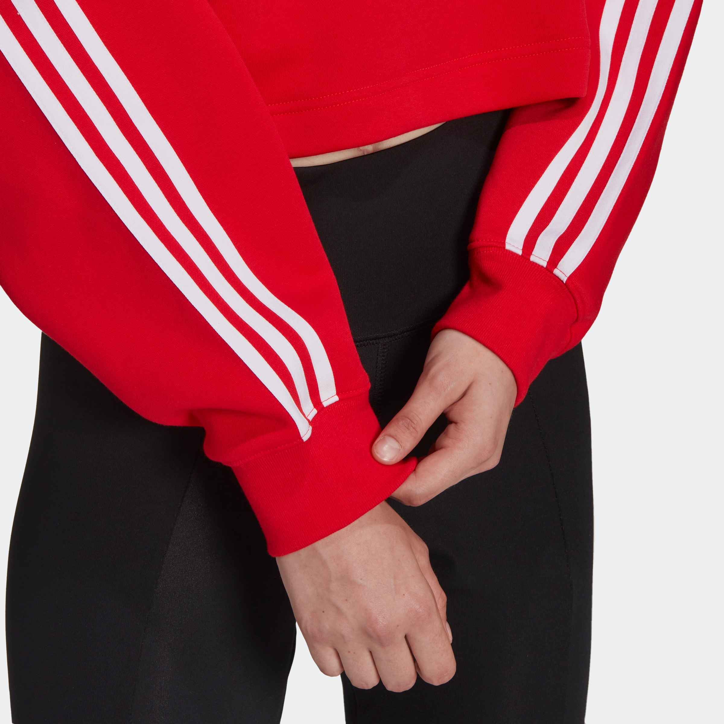 adidas Originals Kapuzensweatshirt »ADICOLOR CLASSICS CROP HOODIE« für  bestellen | BAUR | Sweatkleider