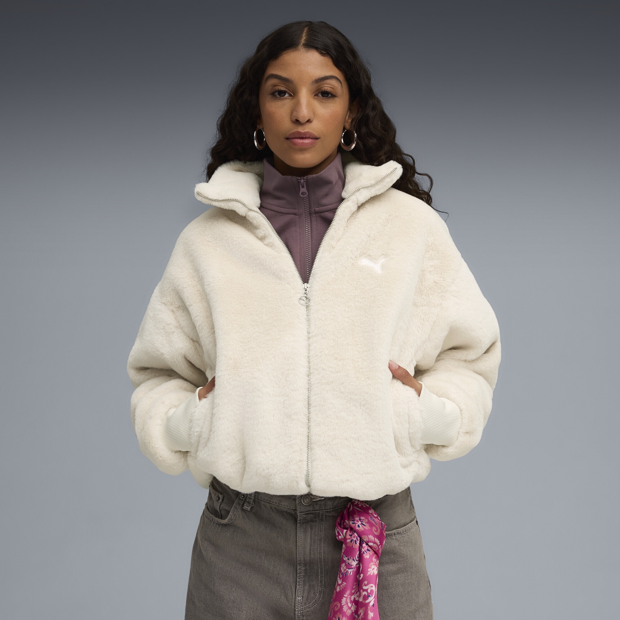 PUMA Funktionsweste »Wardrobe Essentials Weiche Fleecejacke Damen«