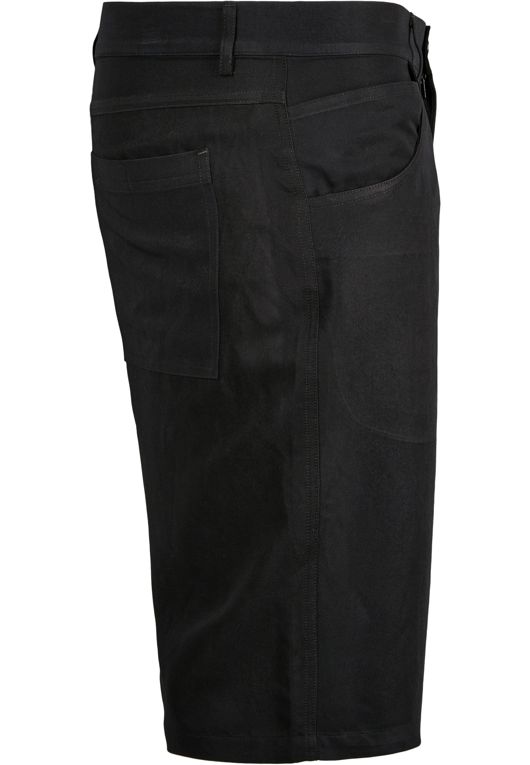 URBAN CLASSICS Stoffhose »Urban Classics Herren Viscose Twill Shorts«, (1 tlg.)