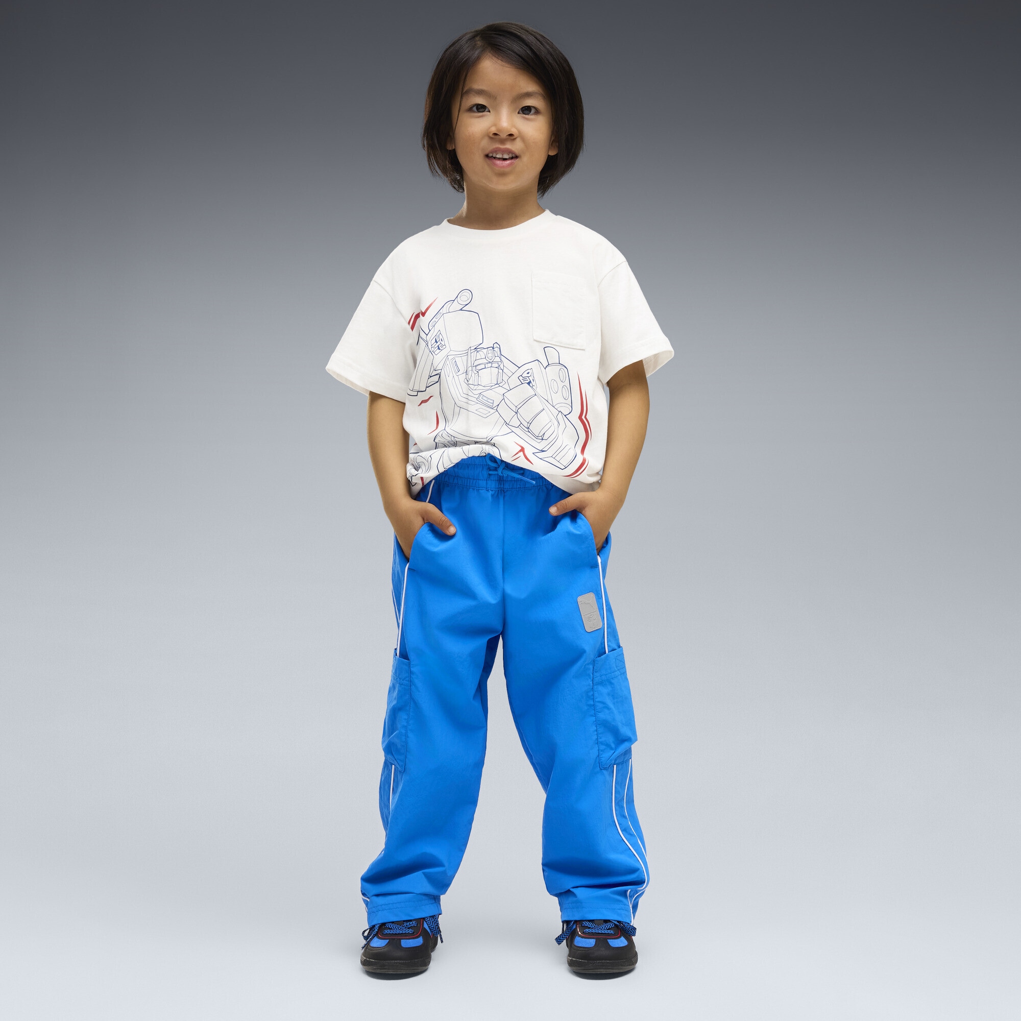PUMA Sporthose »PUMA x TRANSFORMERS T7 Relaxed Cargohose Jungen«
