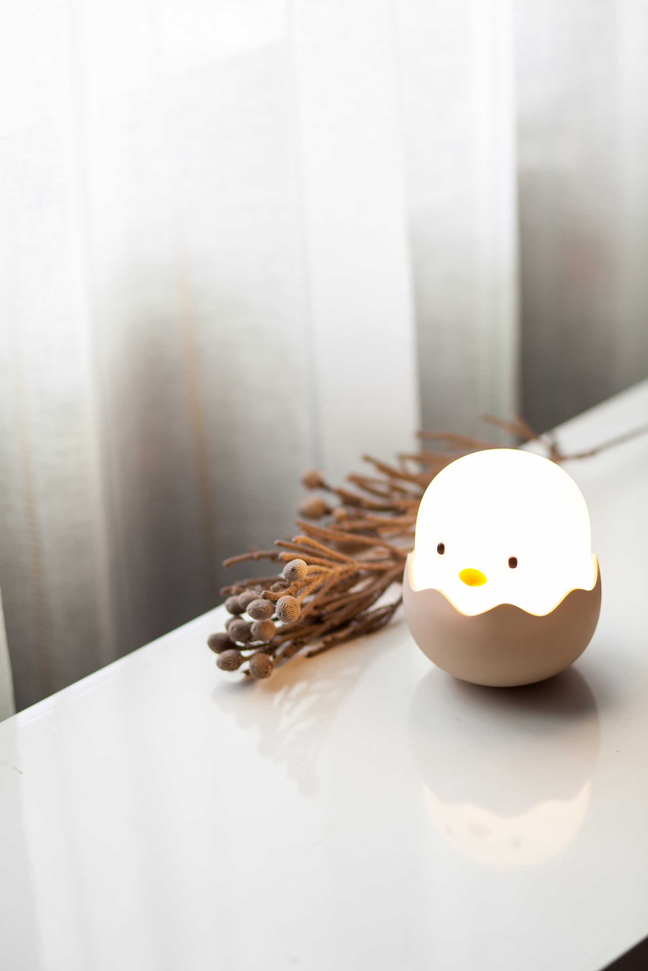 niermann LED Nachtlicht »Eggy Egg«, 1 flammig, Leuchtmittel LED-Modul | LED fest integriert, Nachtlicht Eggy Egg