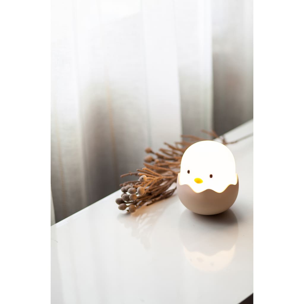 niermann LED Nachtlicht »Eggy Egg«, 1 flammig-flammig, Nachtlicht Eggy Egg