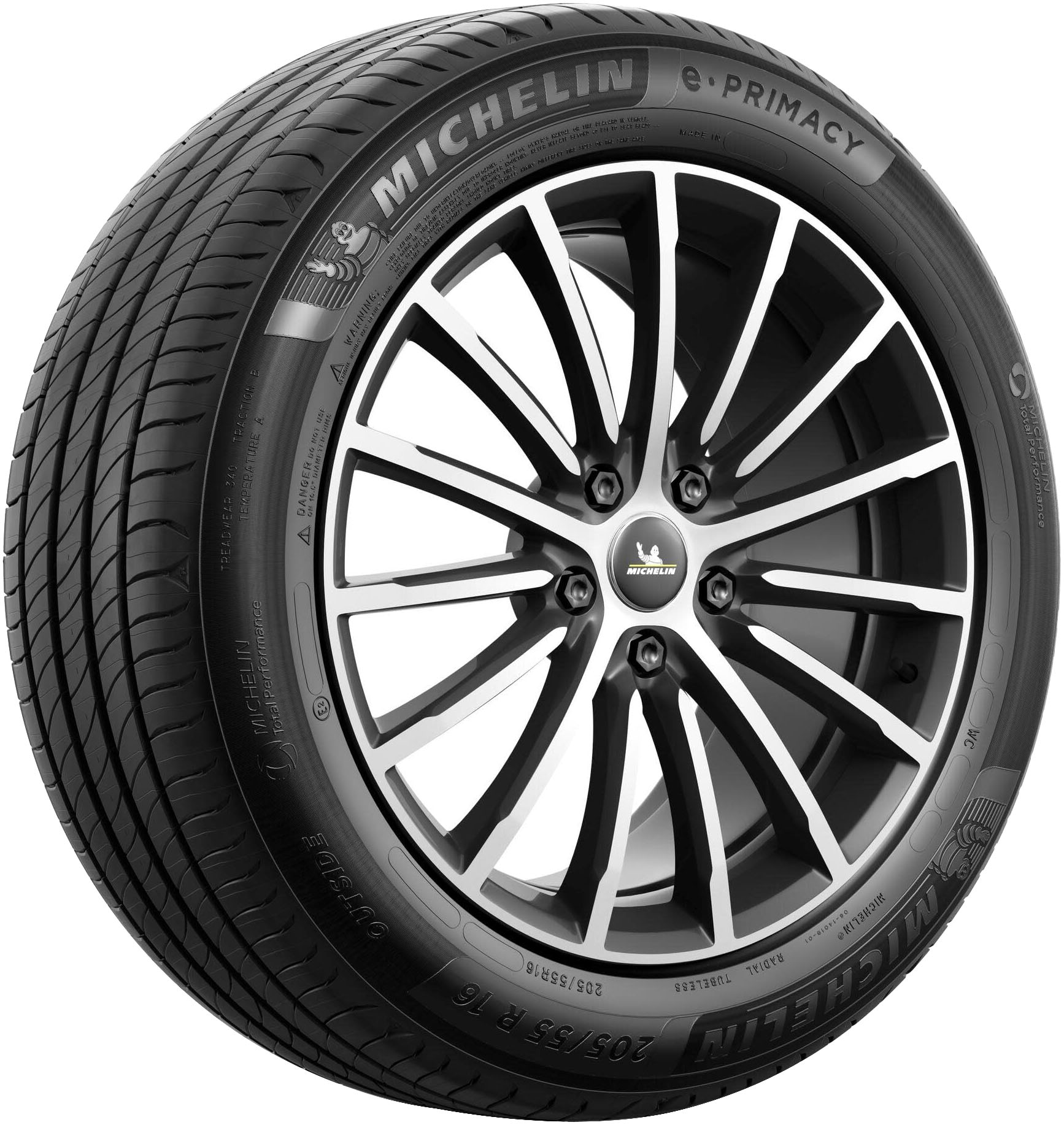 MICHELIN Sommerreifen "MICHELIN", 215mm / 50 % R 18 92W, schwarz, Autoreifen