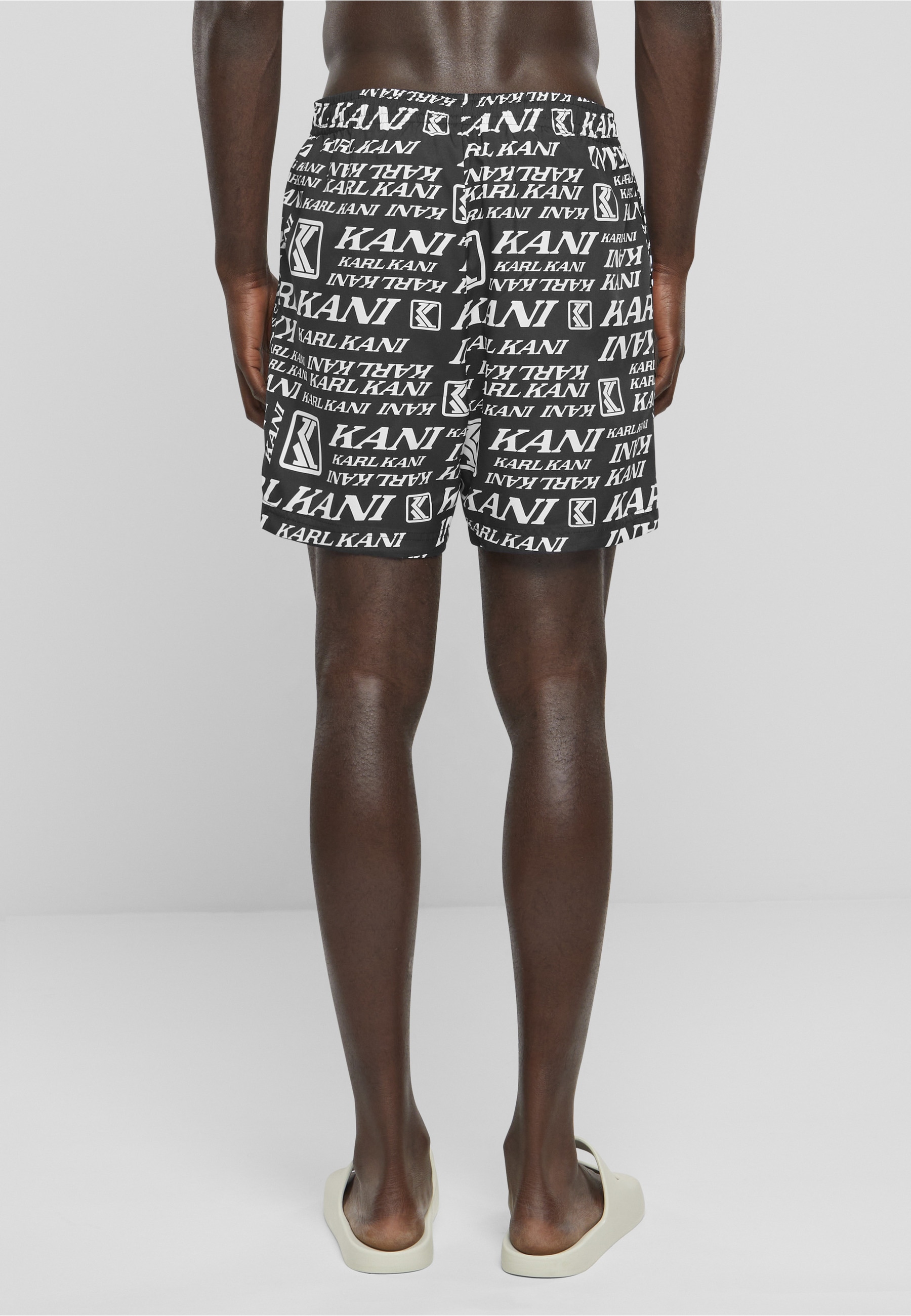 Karl Kani Badeshorts »Karl Kani Herren KM241-055-1 Retro Embro Swim Shorts«