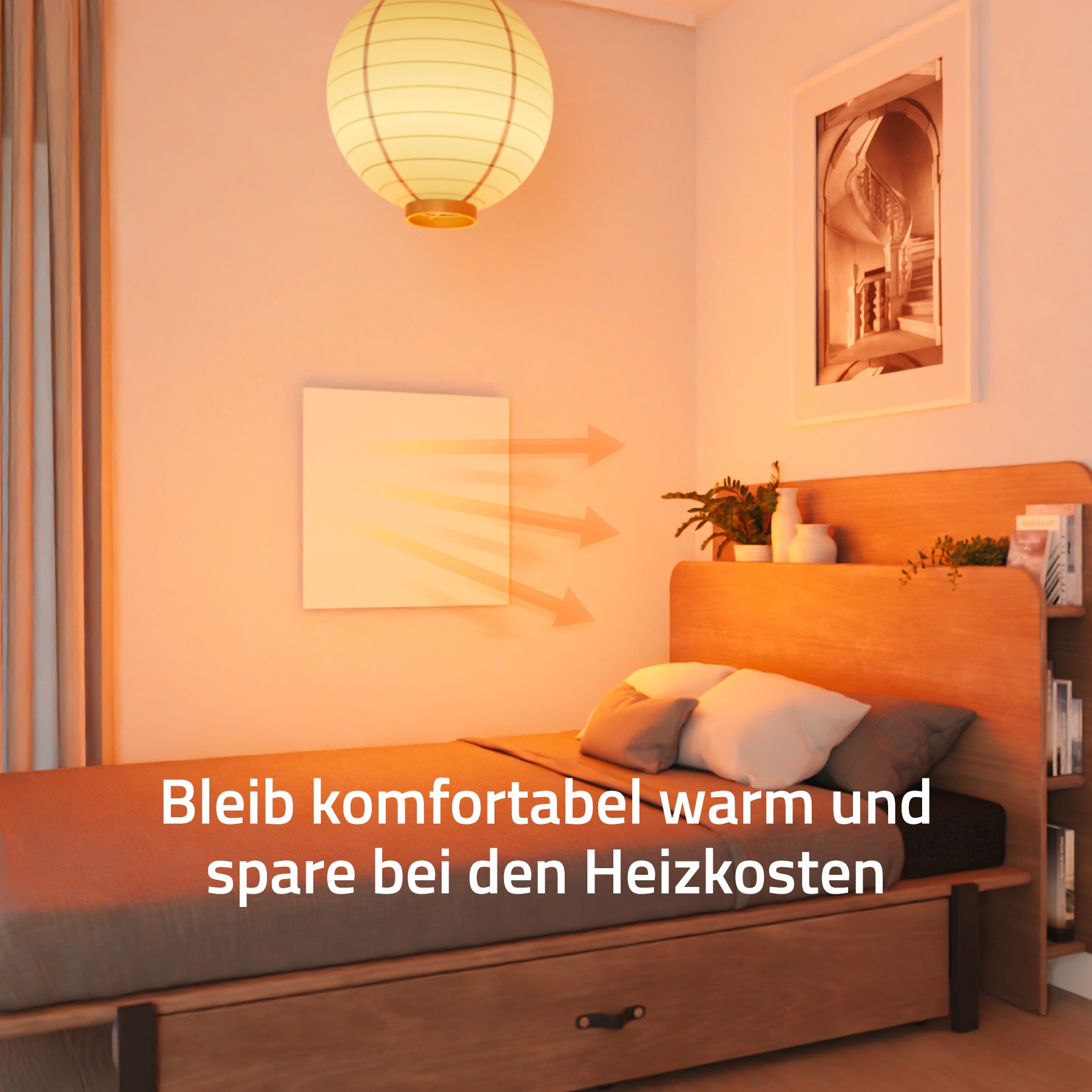 Hombli Smart-Home-Zubehör »Smartes Infrarot Glas Heizpanel 400W«