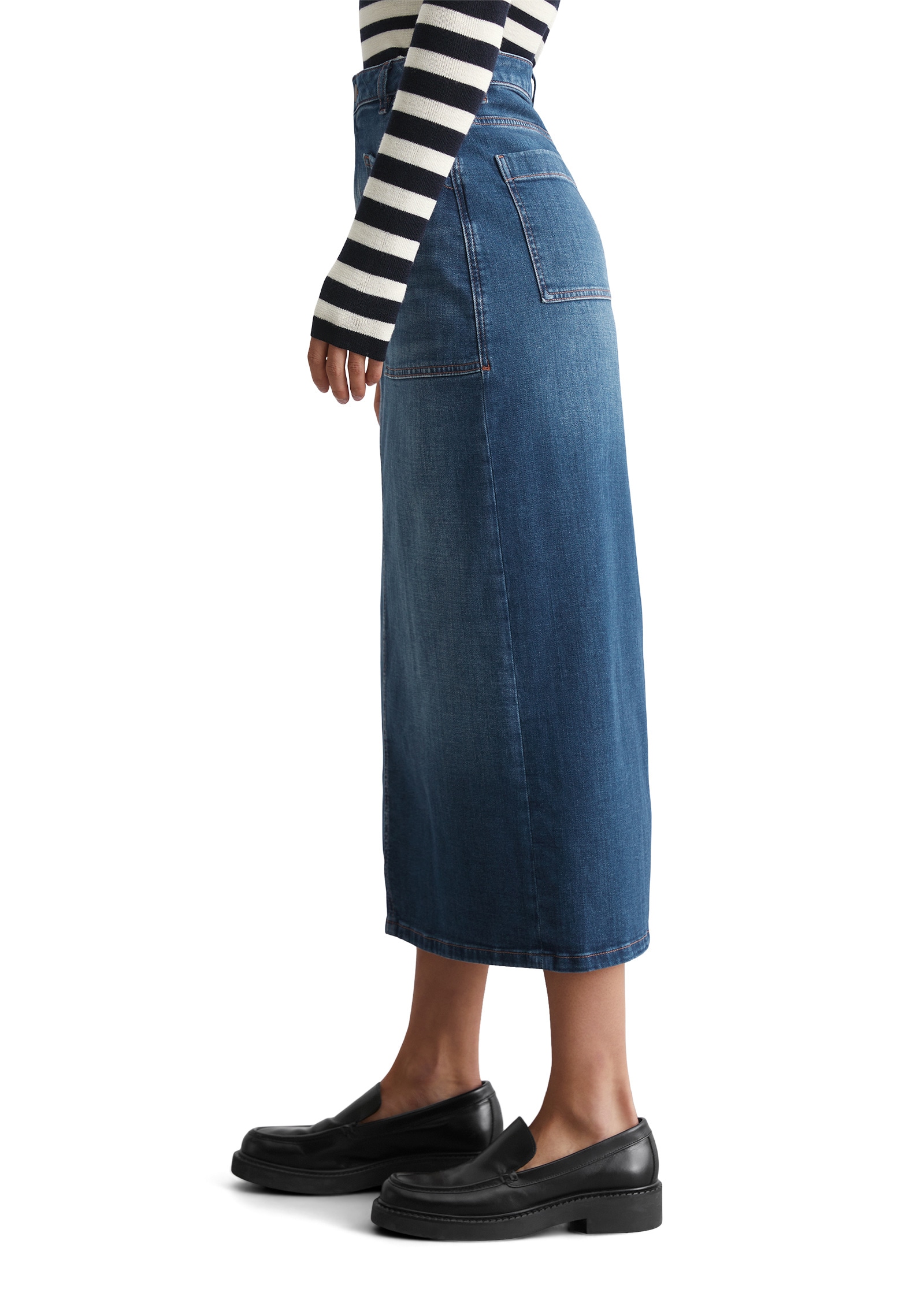 Marc O'Polo Jeansrock »aus Cashmere Touch Denim«