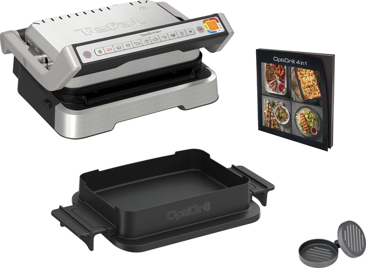 Kontaktgrill »GC774HP OptiGrill 4in1«, 2100 W, inkl. Backschale, aufklappbar. Gratis:...