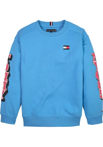 TOMMY HILFIGER Sportinio stiliaus megztinis »FUN LOGO...