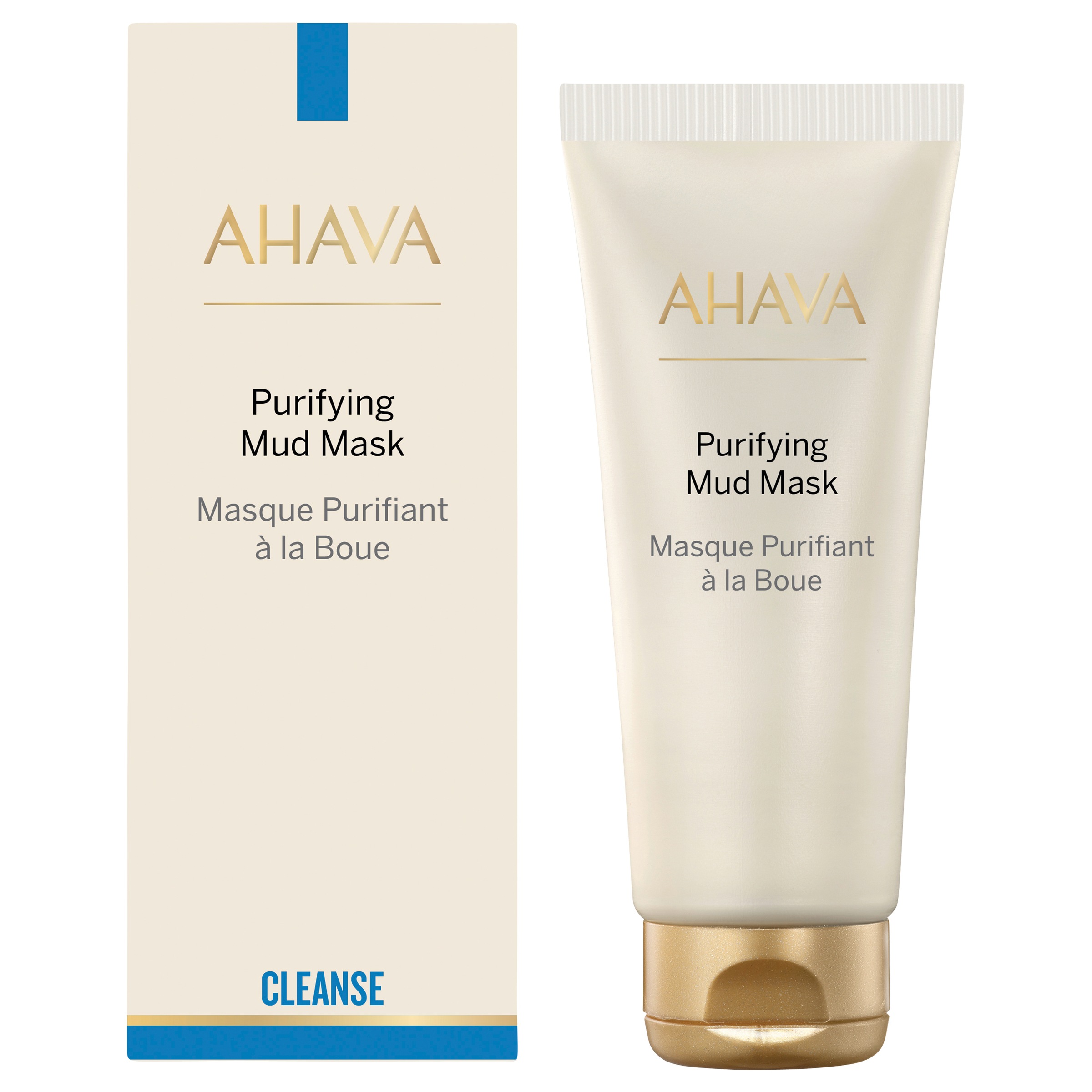 AHAVA Gesichts-Reinigungsmaske »PURIFYING MUD MASK« für alle Hauttypen, mit Totes-Meer-Schlamm, frei von Parabenen