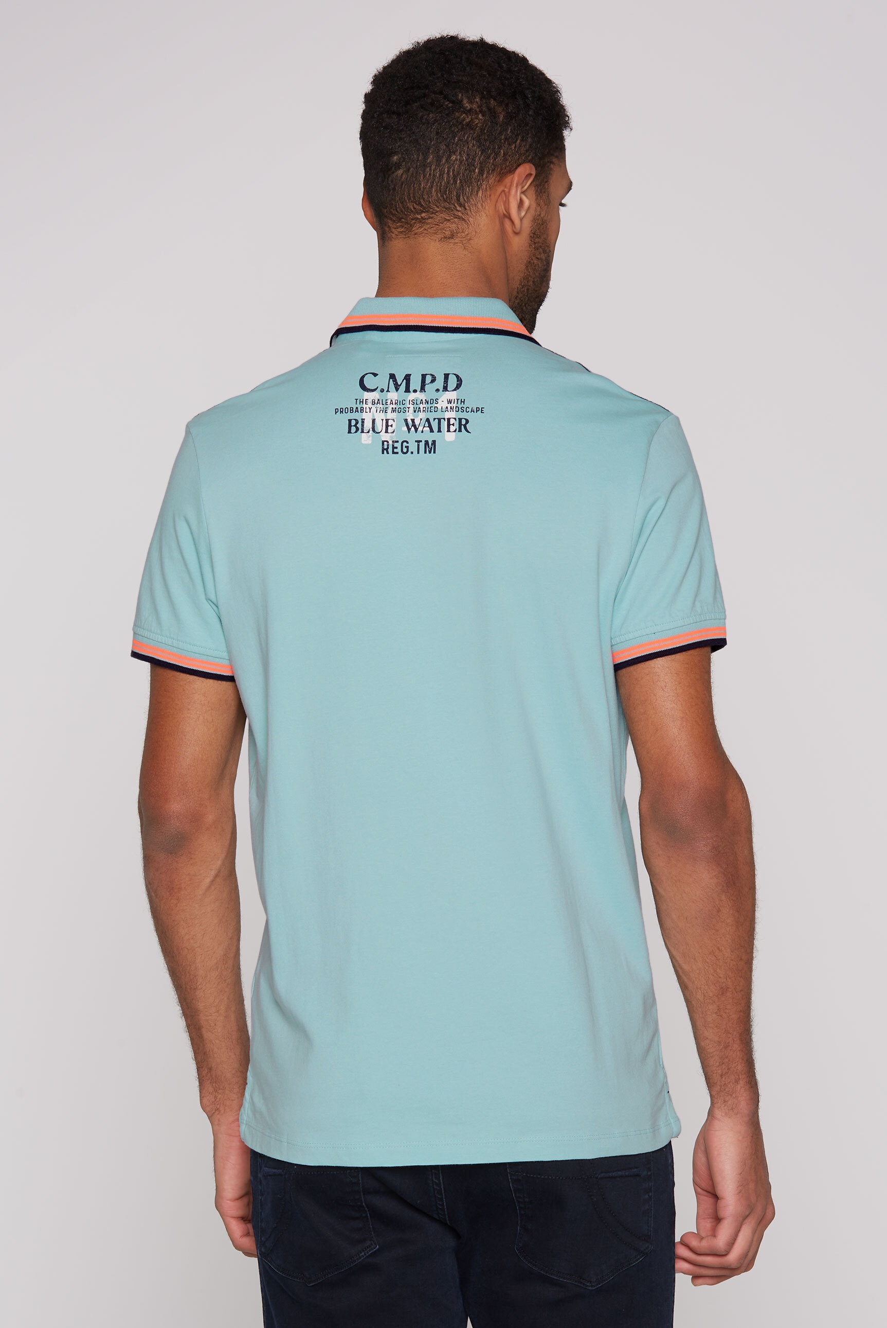 CAMP DAVID Poloshirt, aus Baumwolle