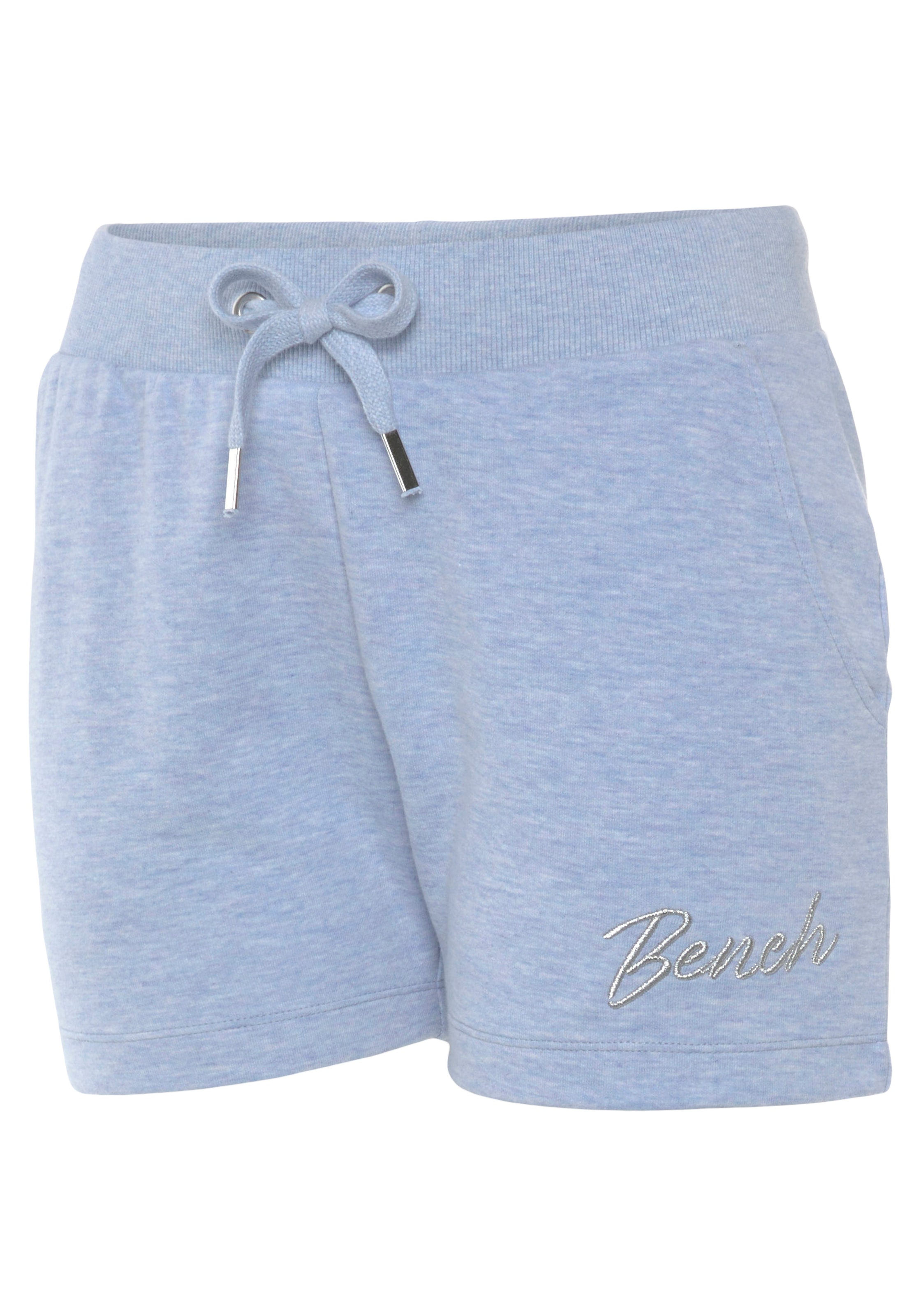 Bench. Loungewear Relaxshorts »-Sweatshorts, Lounge-Shorts«, kleiner glänzenden mit Logostickerei, Loungeanzug online Loungewear, | bestellen BAUR