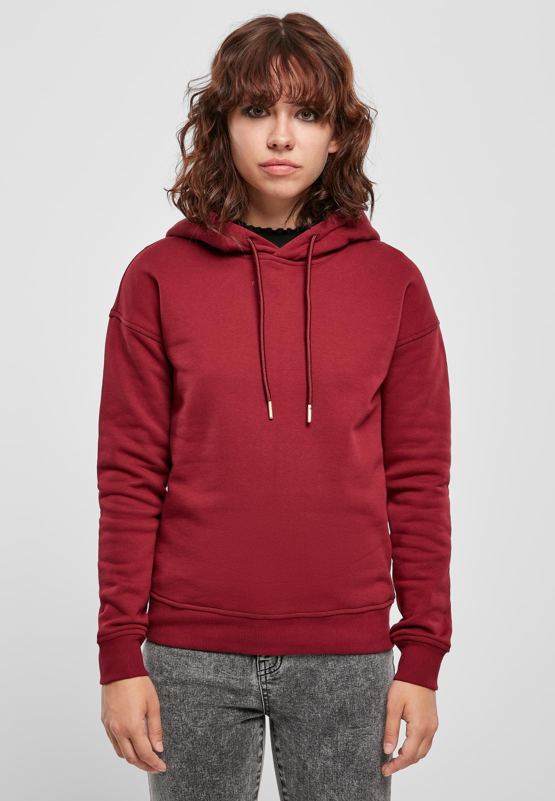 URBAN CLASSICS Kapuzenpullover »Urban Classics Damen Ladies Organic Hoody«, (1 tlg.)