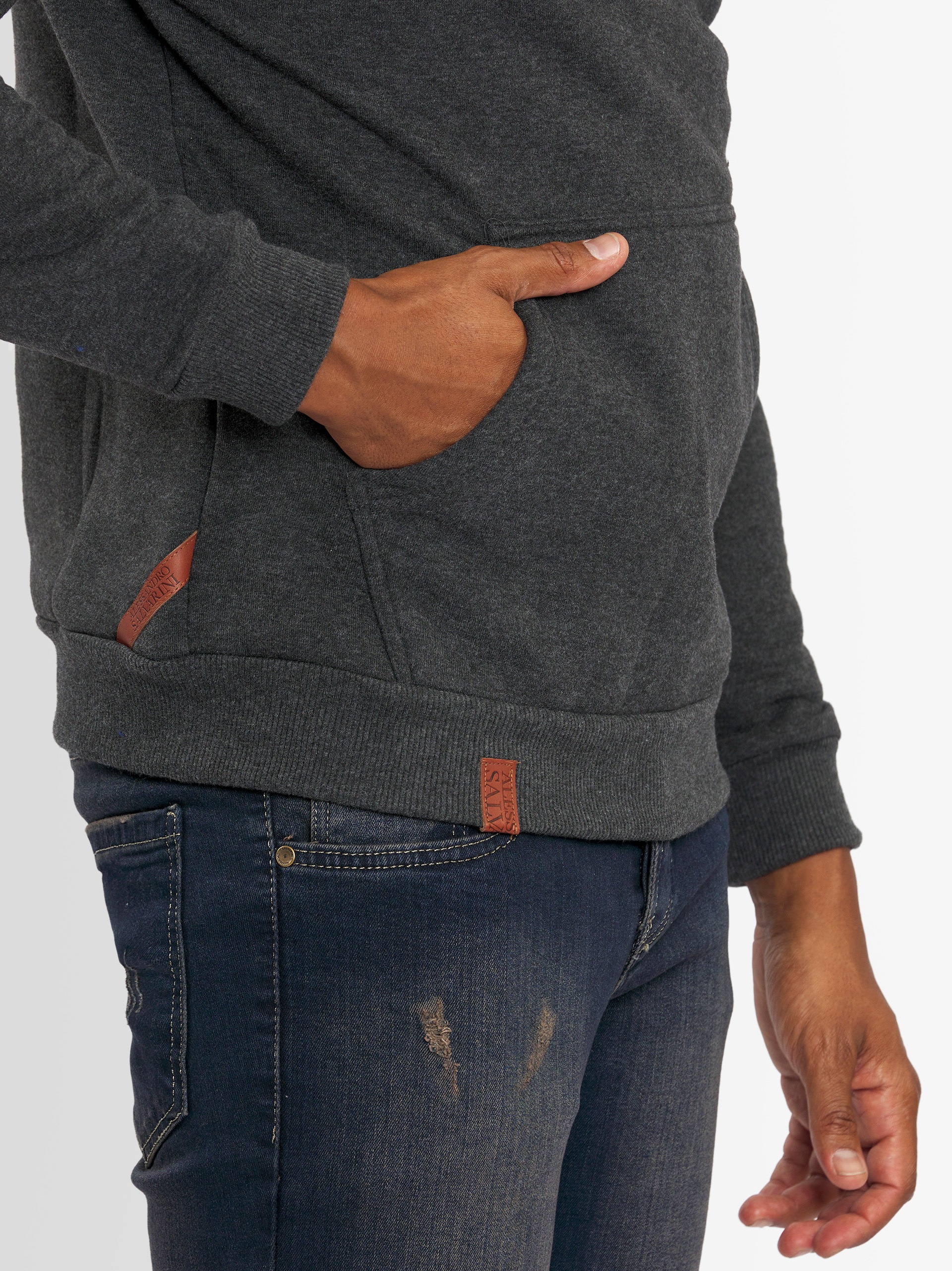 Alessandro Salvarini Kapuzenpullover »ASBeeno« mit Kapuze