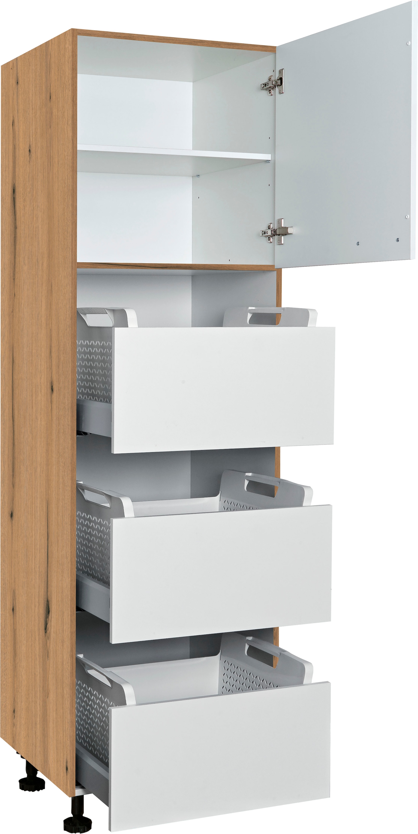 Express Küchen Vorratsschrank »ARTA« vormontiert