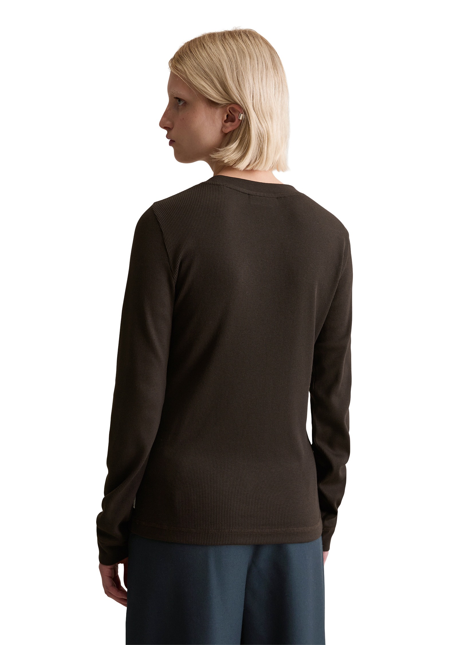 Thumbnail - Marc OPolo DENIM Langarmshirt "aus softem Bio-Baumwolle-Modal-Stretch-Jersey"