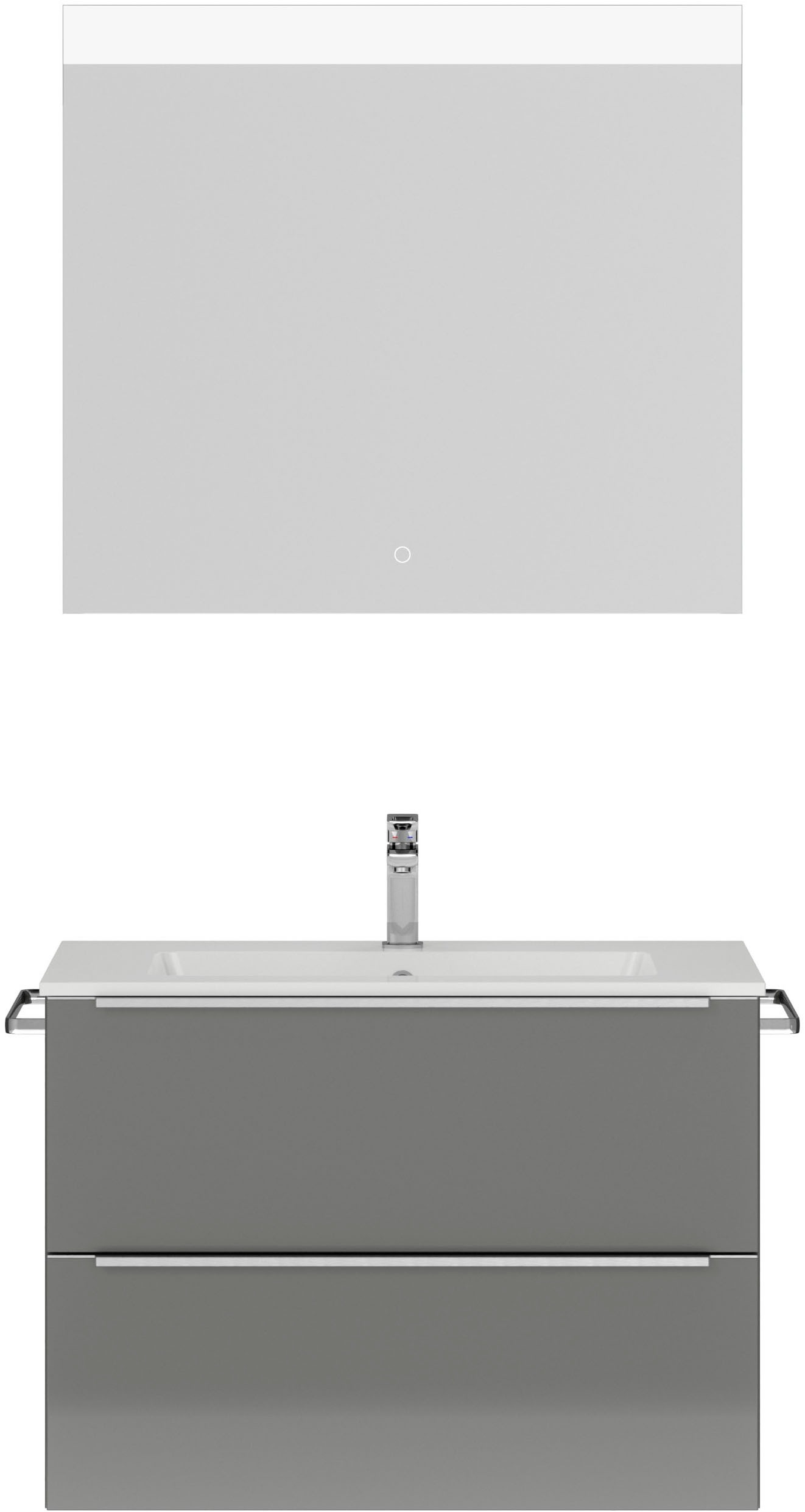 nobilia Badmöbel-Set "Levere" vormontiert, mit Soft-Close, 2 Stk. tlg. günstig online kaufen