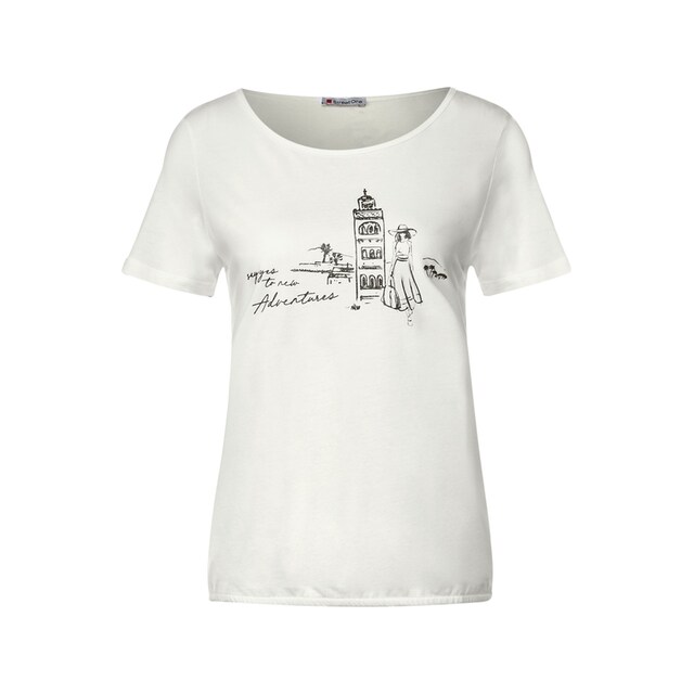 STREET ONE T-Shirt, mit Rundhalsausschnitt kaufen | BAUR