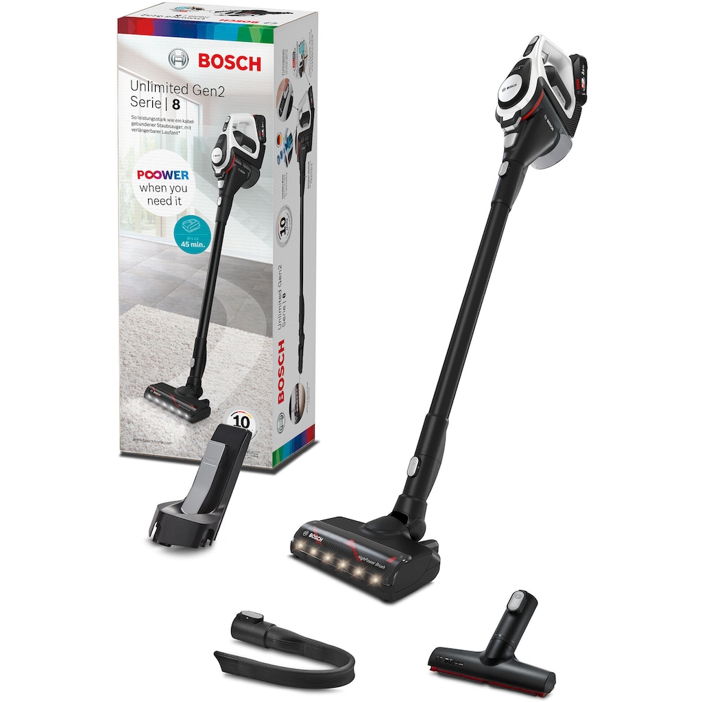 BOSCH Akku-Stielstaubsauger »BKS8214W«