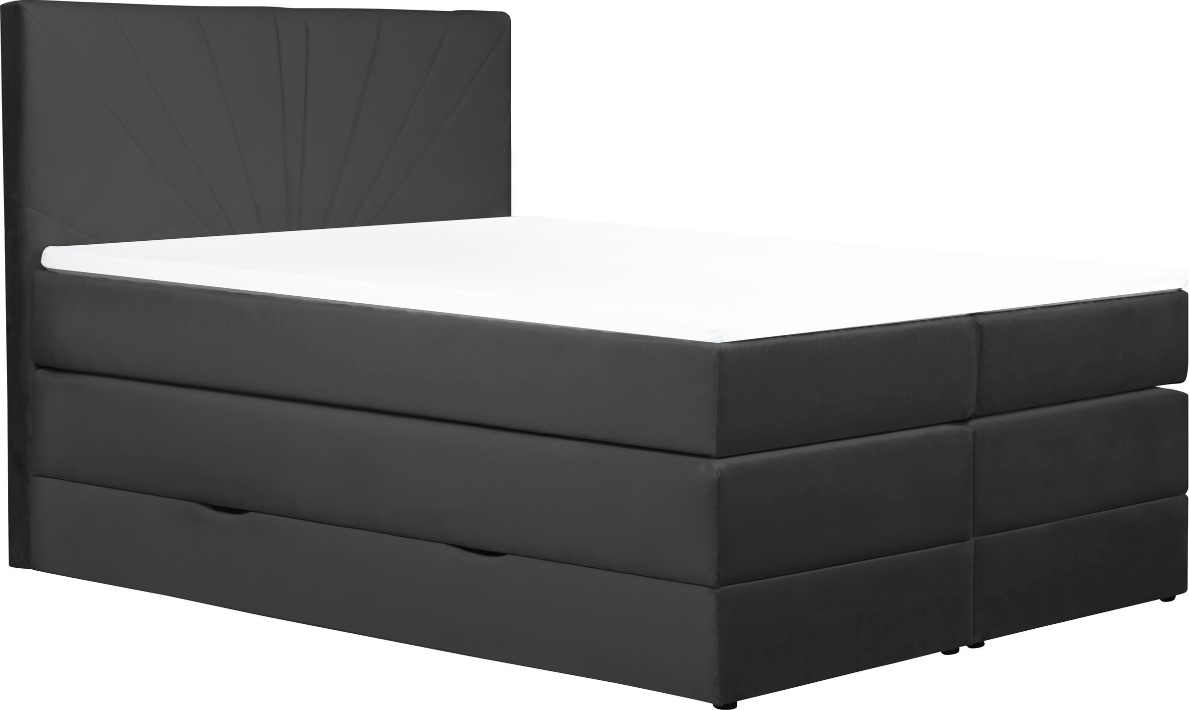 Leonique Boxspringbett »Rouen«, in 4 Breiten, 3 Härtegraden, incl. Topper und Bettkasten kaufen