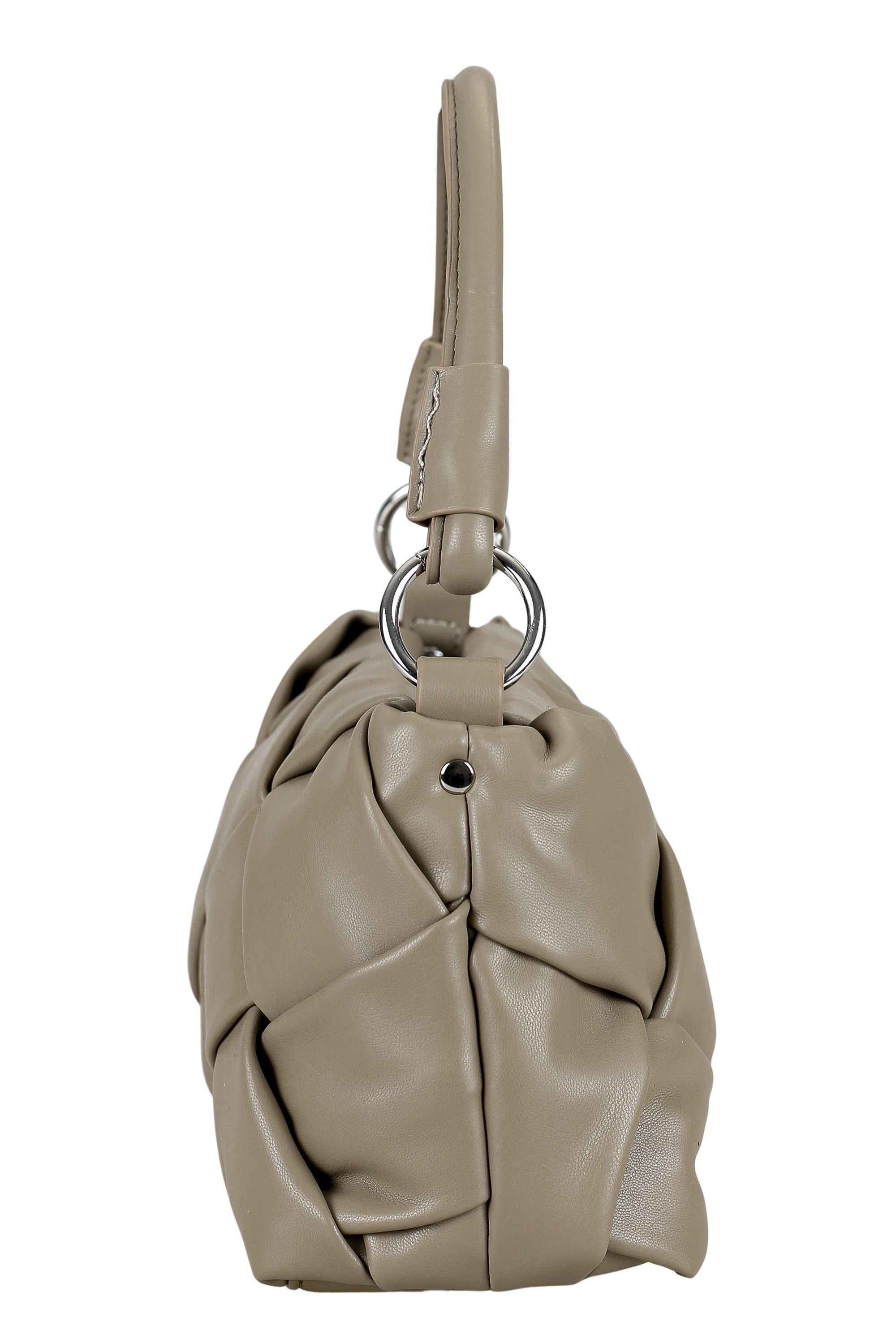 COLLEZIONE ALESSANDRO Schultertasche »Giorgia«, Elegante Flechttasche mit Trageriemen