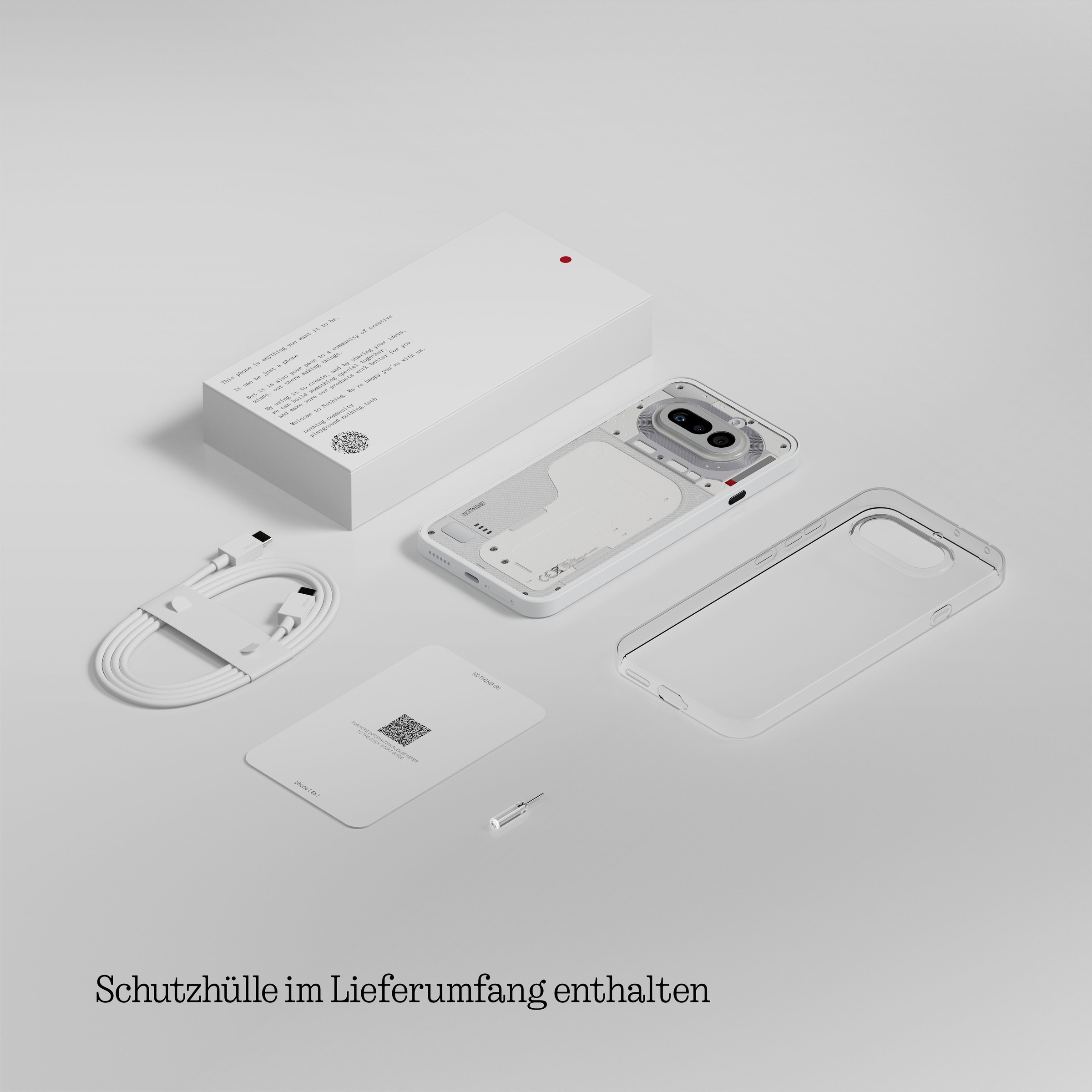 NOTHING Smartphone »Phone (4a)« weiß