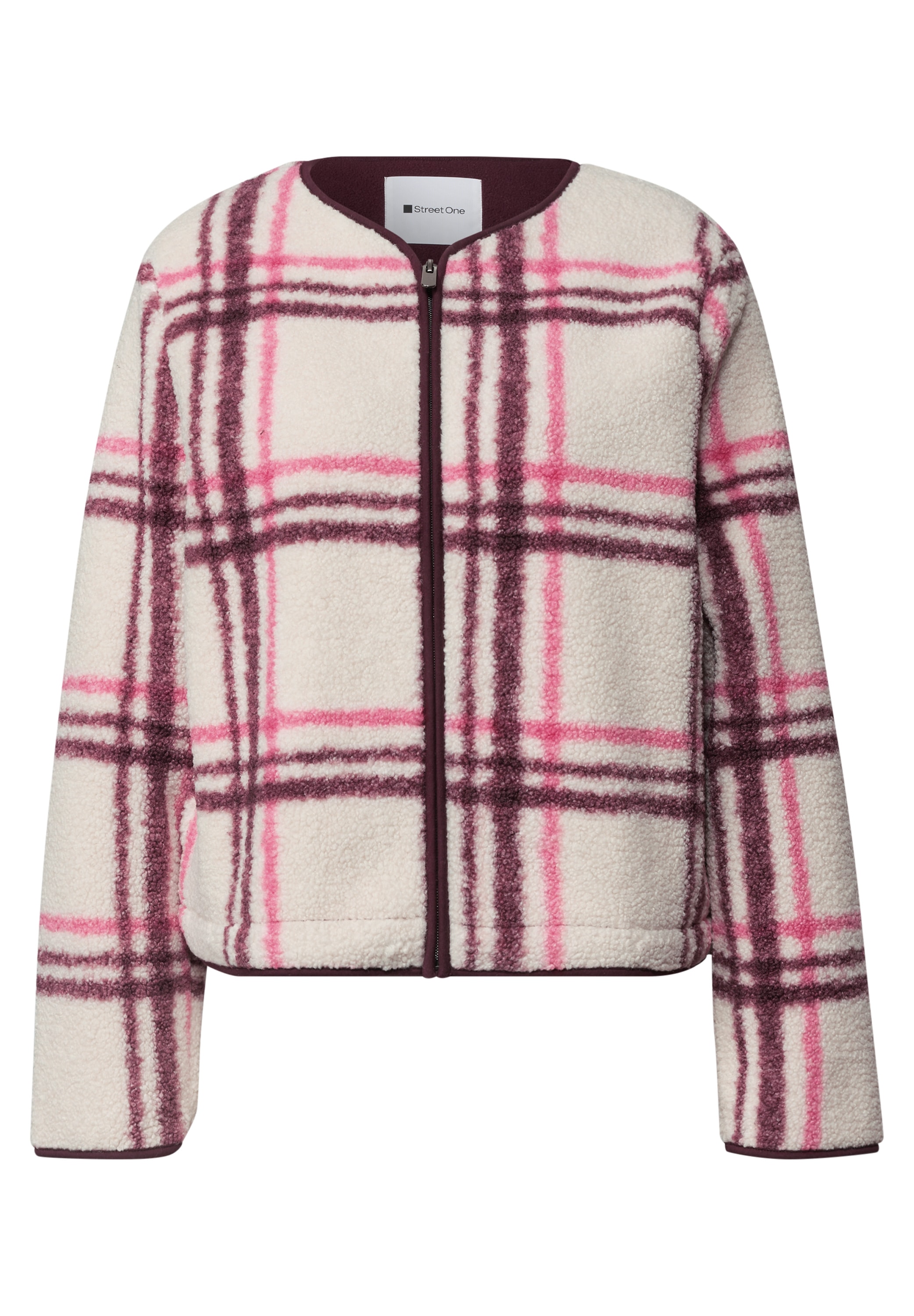 STREET ONE Cardigan mit Karomuster