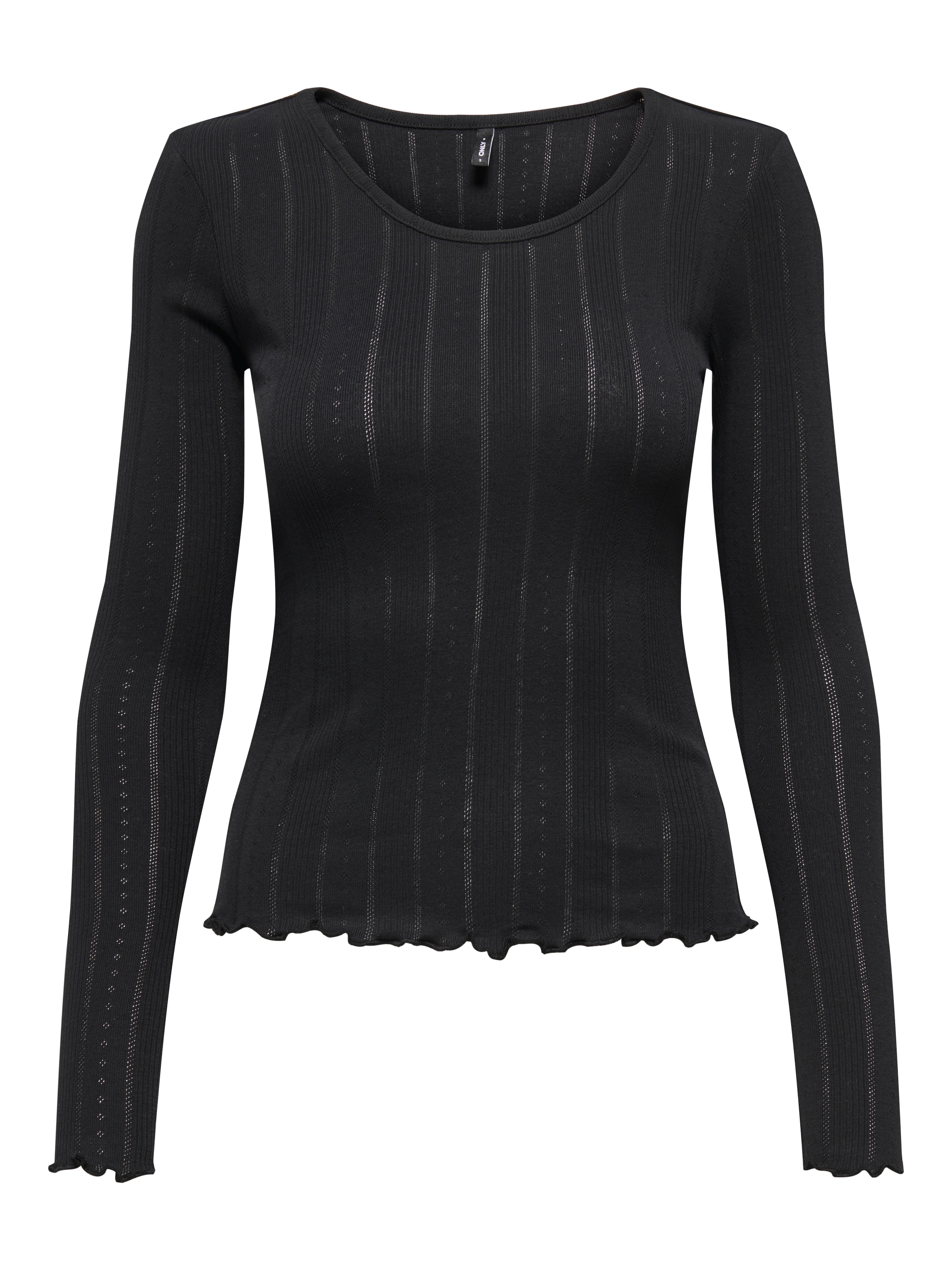 ONLY Langarmshirt »ONLTENNA O-NECK L/S TOP JRS NOOS«