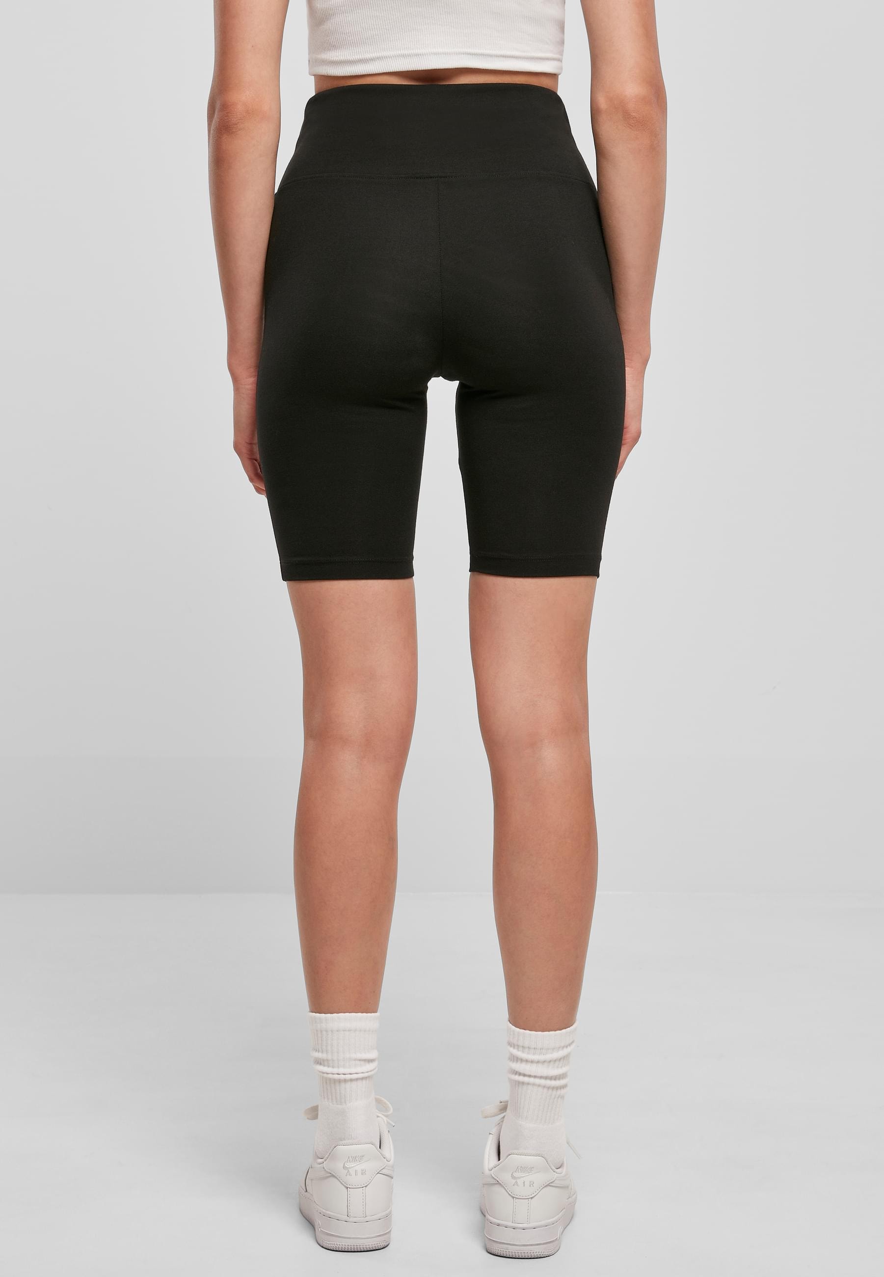 URBAN CLASSICS Radlerhose »Urban Classics Damen Ladies Organic Stretch Jersey Cycle Shorts«, (1 tlg.)