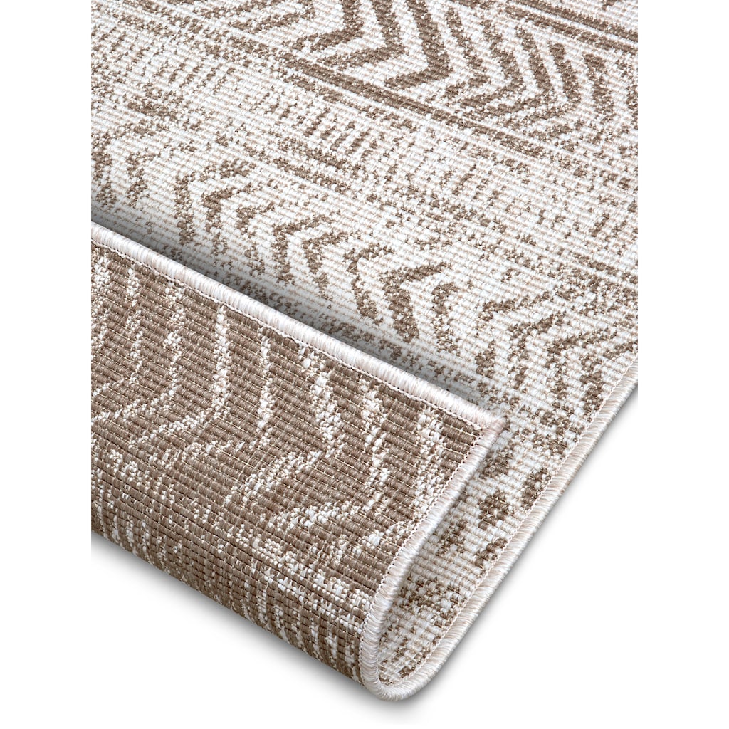 NORTHRUGS Läufer »BIRI«, rechteckig, In-& Outdoor, Wetterfest, Balkon, Garten, Wohnzimmer, Wasserfest, Boho