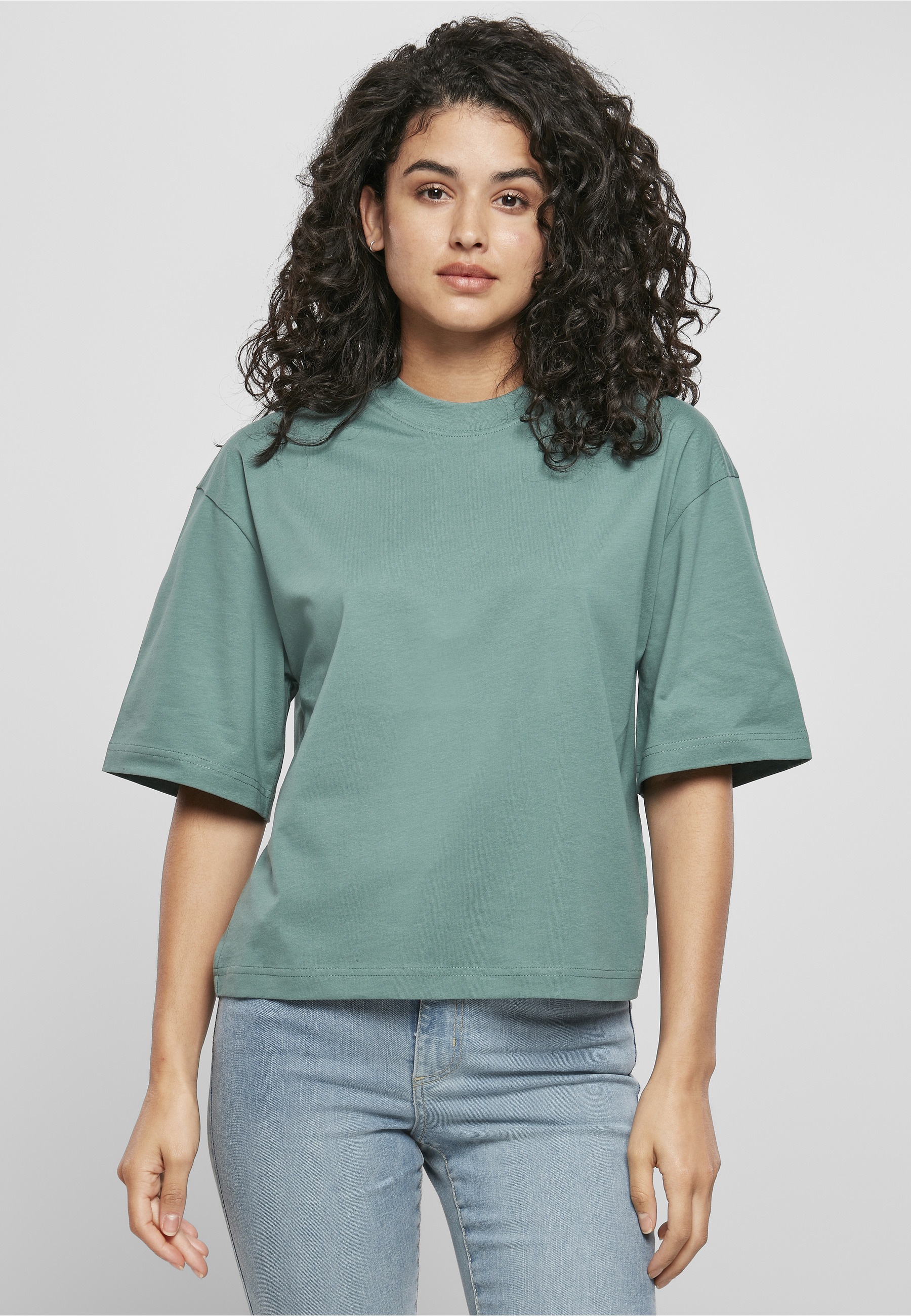 URBAN CLASSICS T-Shirt »Urban Classics Damen Ladies Organic Oversized Tee« 1